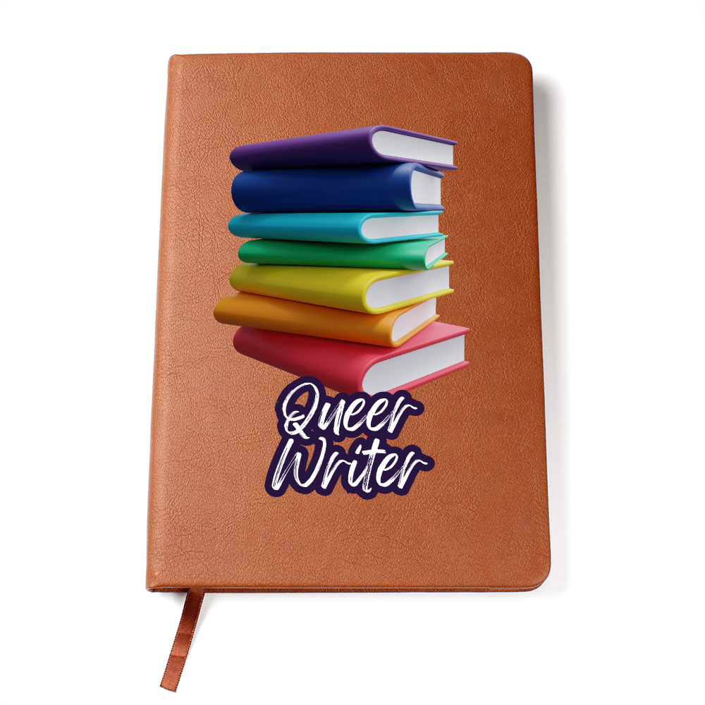 Queer Writer Leather Journal