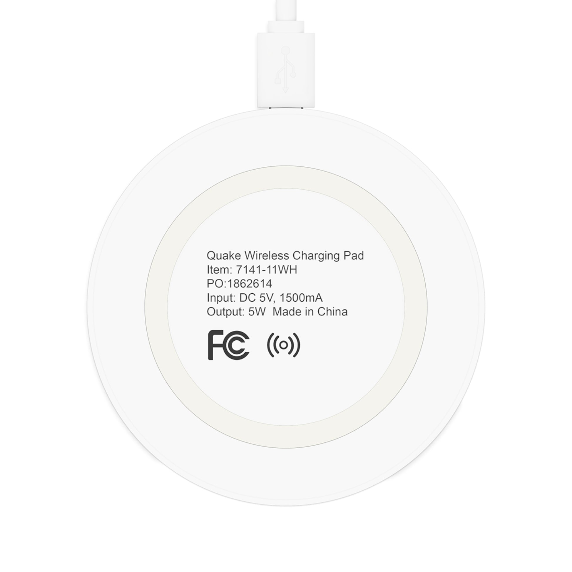 Wireless Charging Pad for Writers, Desk Organizer Decor, Tech Gift, Office Essentials, Laptop Lover Accessory