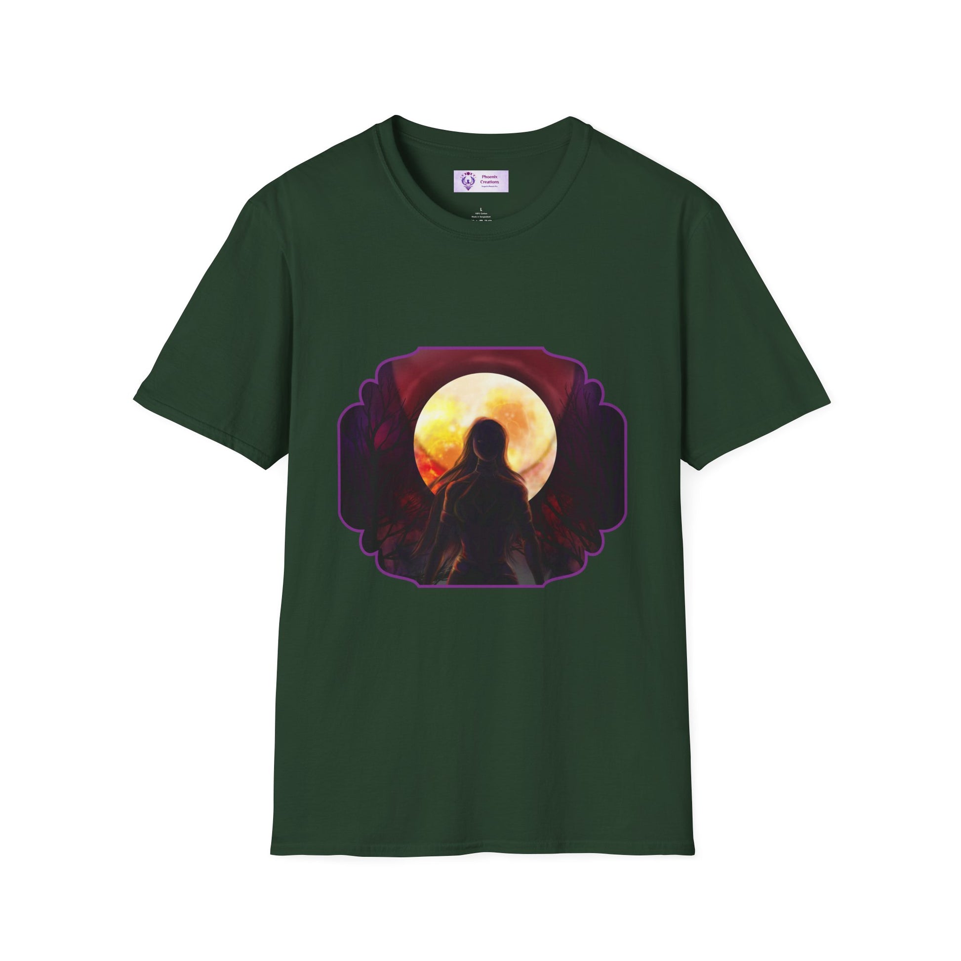 Mystical Sunset Unisex T-Shirt | Comfortable Casual Wear, Gifts for Nature Lovers, Summer Vibes, Relaxing Apparel, Eco-Friendly Fashion