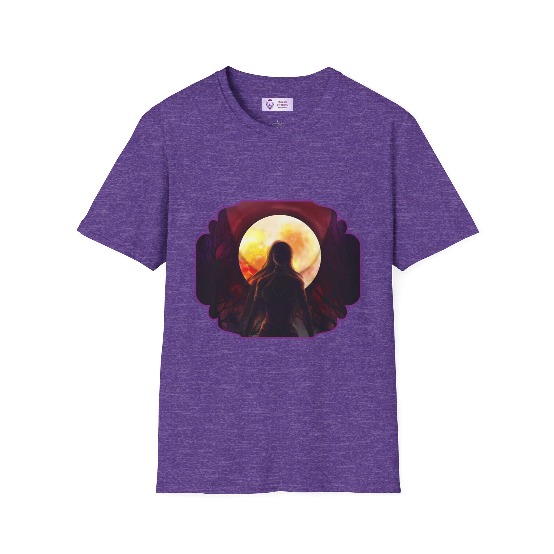 Mystical Sunset Unisex T-Shirt | Comfortable Casual Wear, Gifts for Nature Lovers, Summer Vibes, Relaxing Apparel, Eco-Friendly Fashion