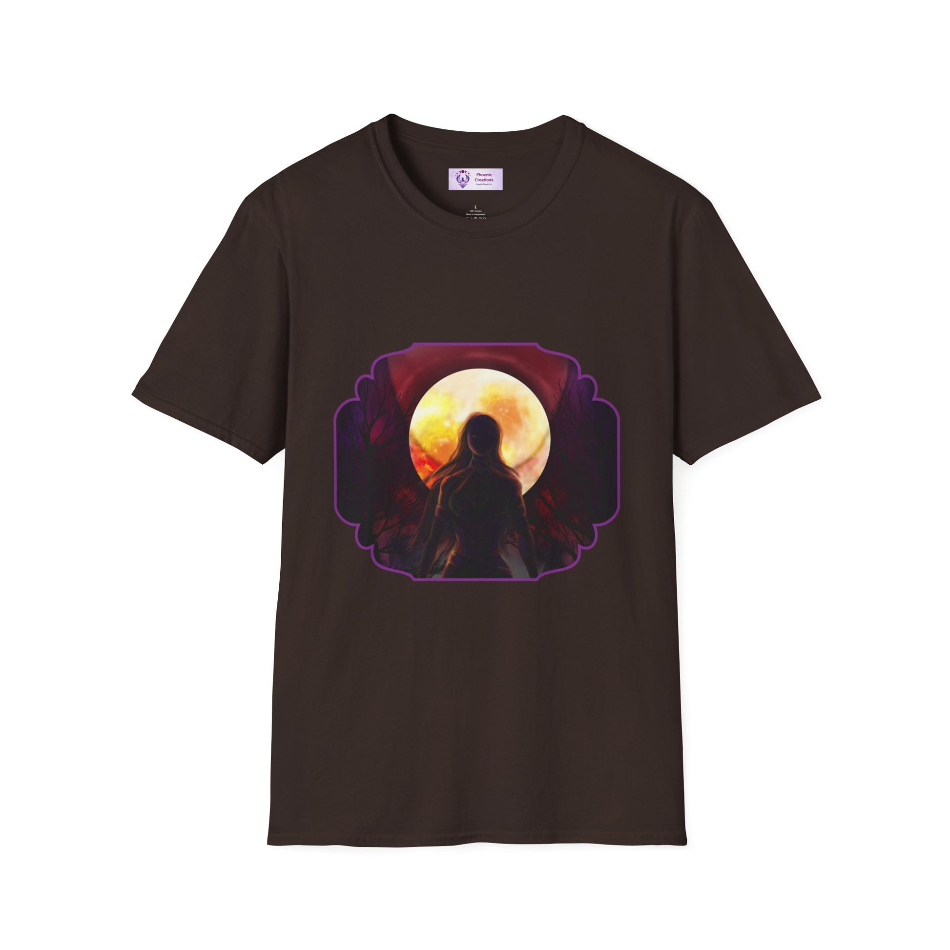 Mystical Sunset Unisex T-Shirt | Comfortable Casual Wear, Gifts for Nature Lovers, Summer Vibes, Relaxing Apparel, Eco-Friendly Fashion