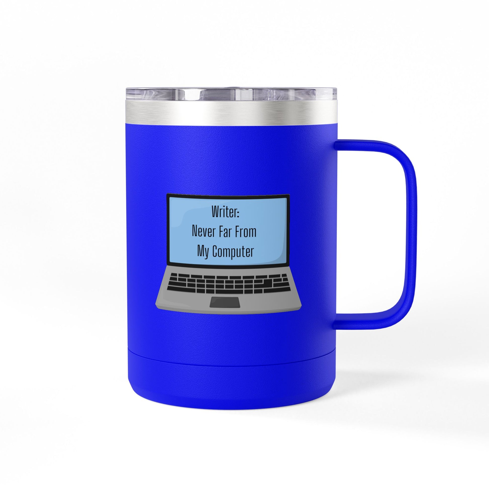Writer's Coffee Mug Tumbler, 15oz - Perfect Gift for Writers, Creative Professionals, Work From Home, and Gifts for Authors