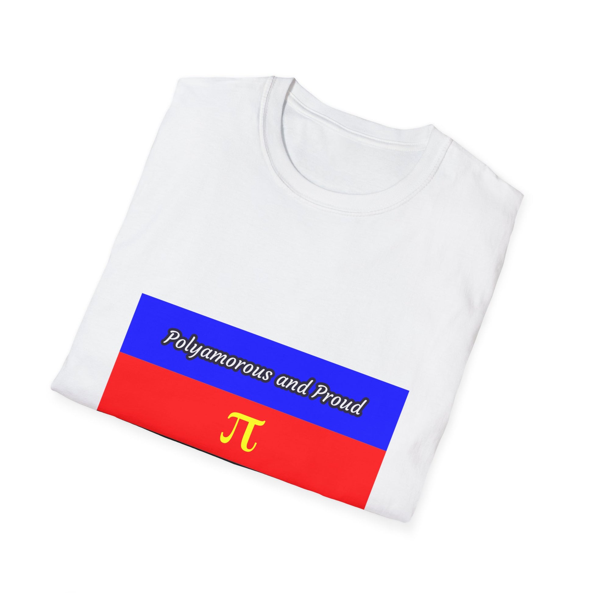 Polyamorous Pride T-Shirt, Unisex Tee for LGBTQ+, Casual Wear, Friendship Gift, Pride Month Apparel, Festival Shirt