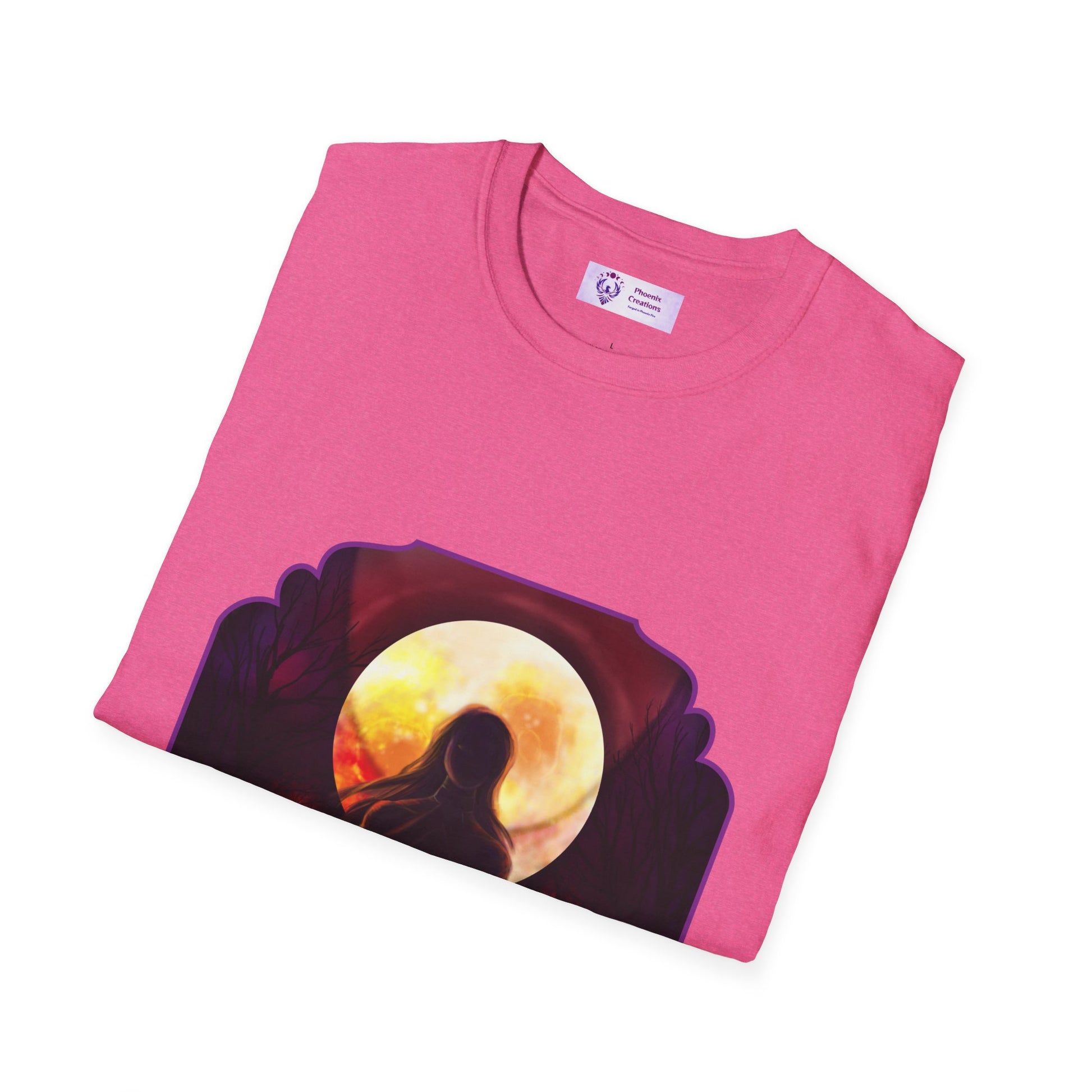 Mystical Sunset Unisex T-Shirt | Comfortable Casual Wear, Gifts for Nature Lovers, Summer Vibes, Relaxing Apparel, Eco-Friendly Fashion