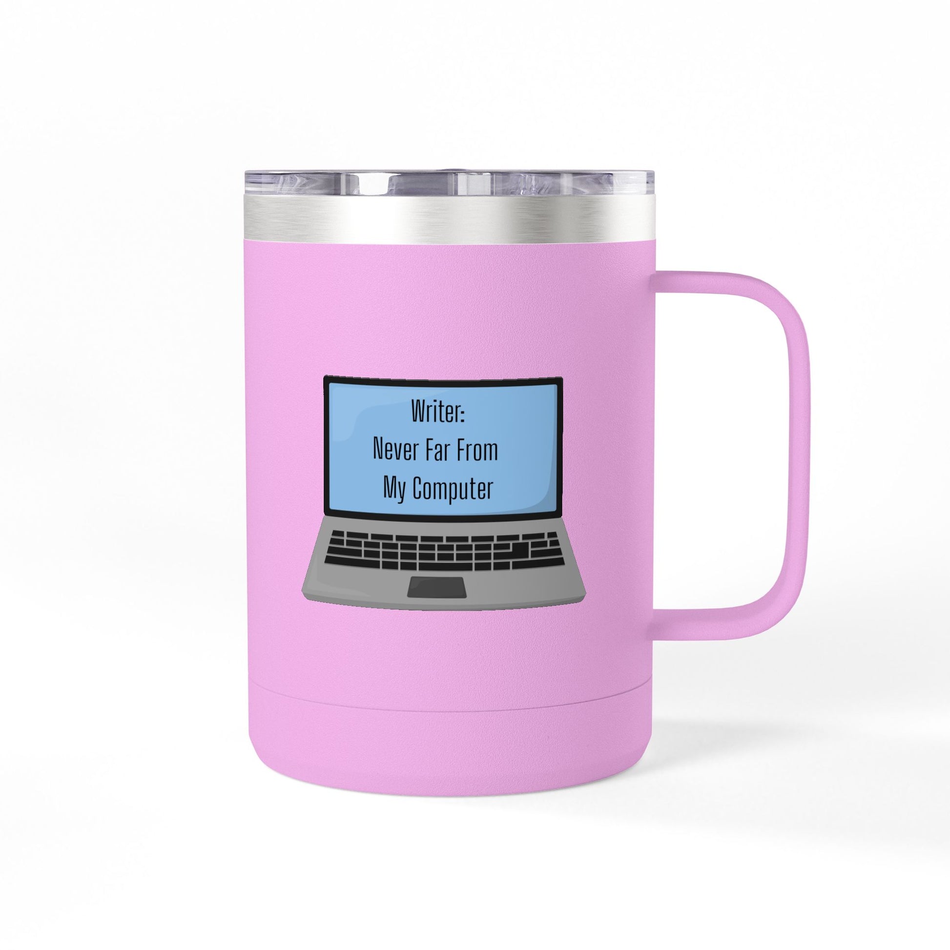 Writer's Coffee Mug Tumbler, 15oz - Perfect Gift for Writers, Creative Professionals, Work From Home, and Gifts for Authors