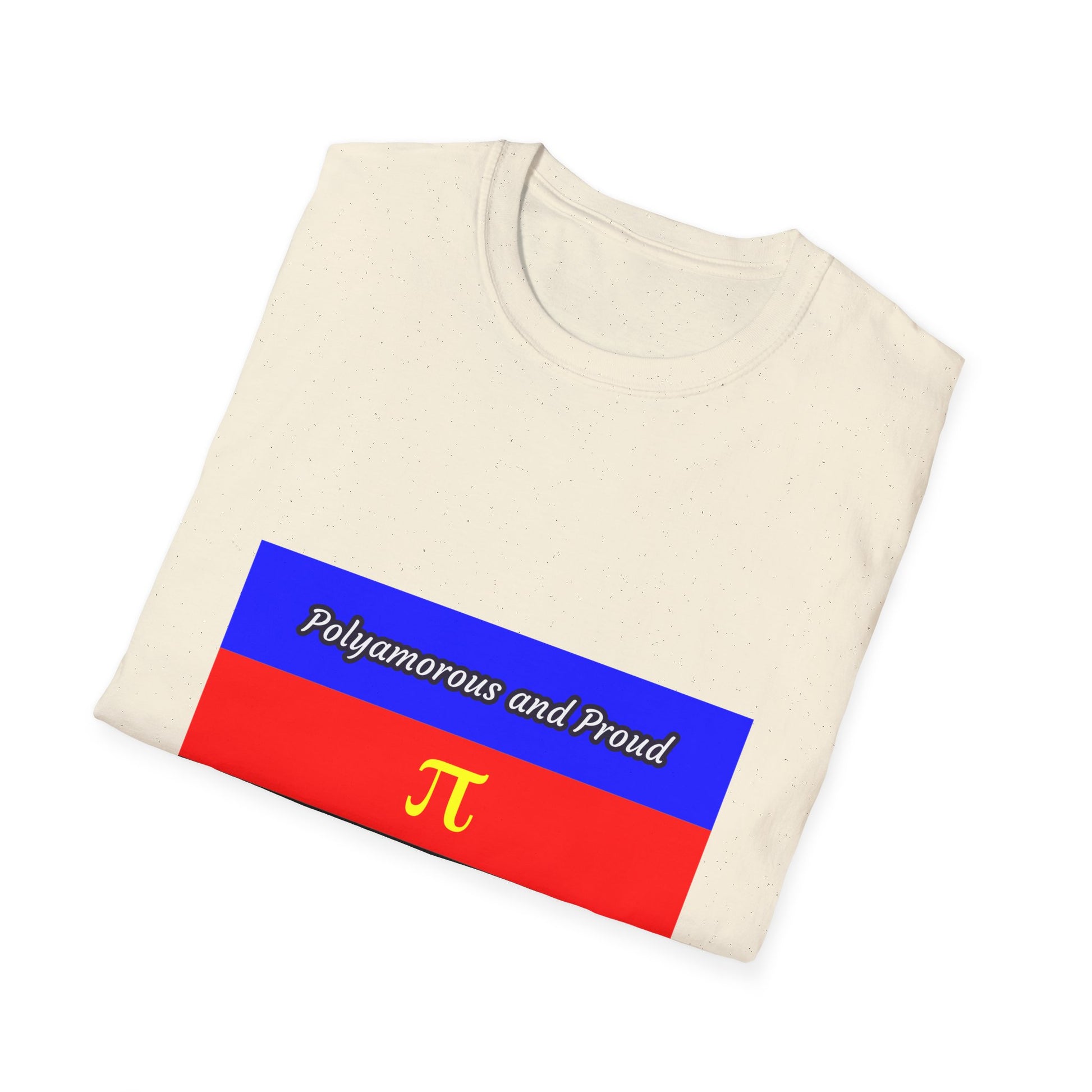Polyamorous Pride T-Shirt, Unisex Tee for LGBTQ+, Casual Wear, Friendship Gift, Pride Month Apparel, Festival Shirt