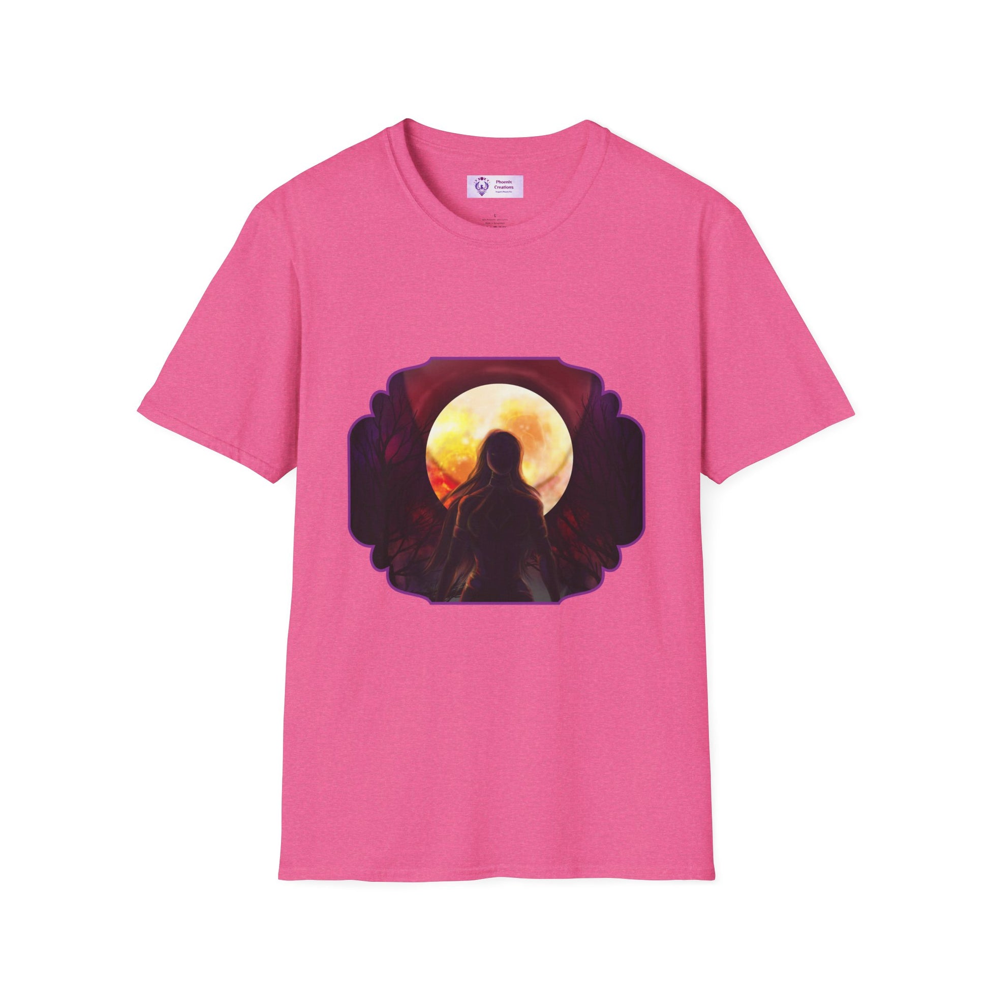 Mystical Sunset Unisex T-Shirt | Comfortable Casual Wear, Gifts for Nature Lovers, Summer Vibes, Relaxing Apparel, Eco-Friendly Fashion