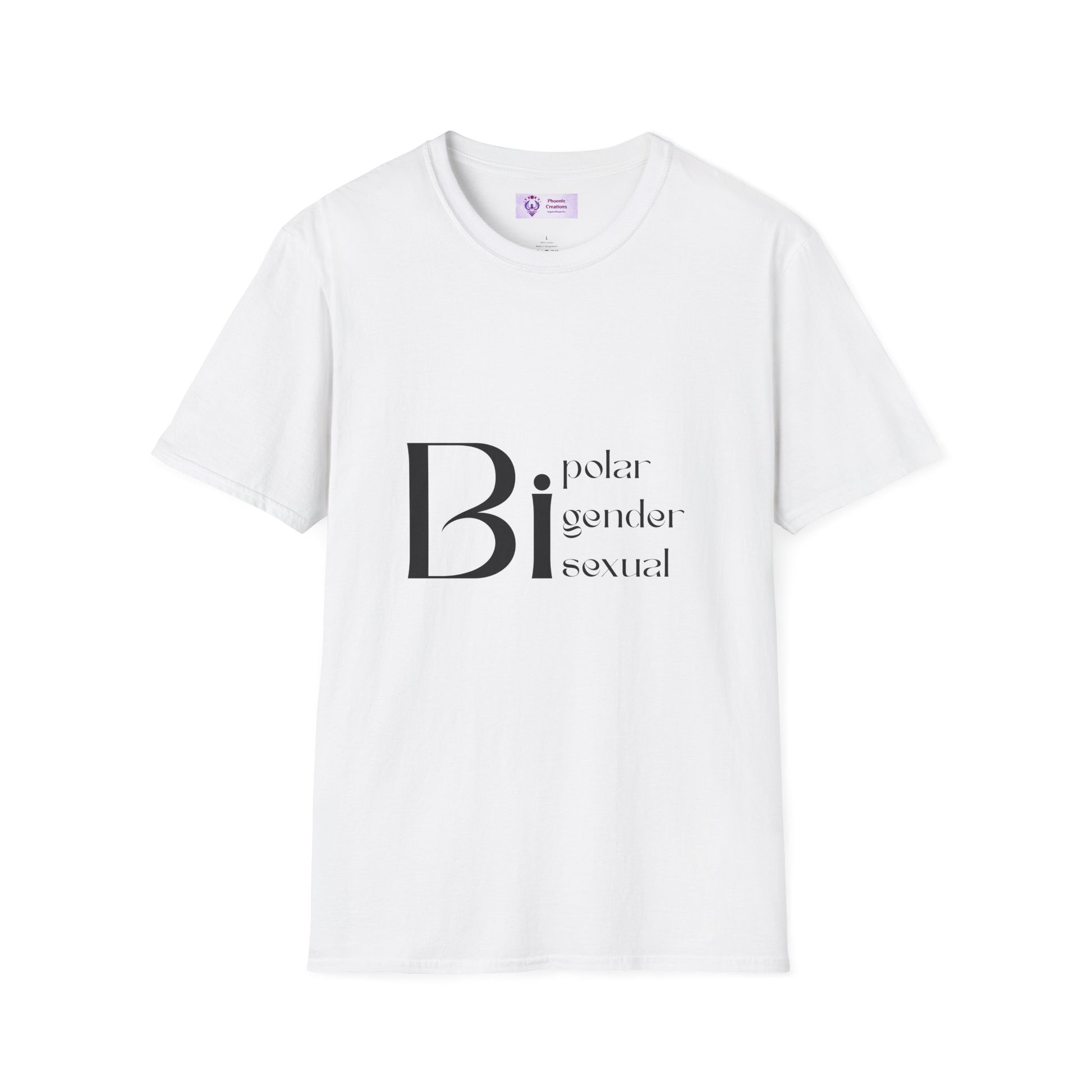 Bi Pride Unisex T-Shirt | Gender Neutral Apparel, LGBTQ+ Support, Everyday Wear, Pride Month, Gift Idea