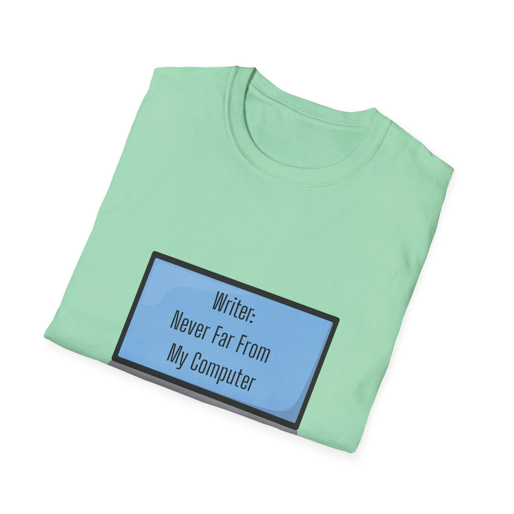 Writer's Unisex Softstyle T-Shirt - Perfect Gift for Authors, Comfortable Reading Tee, Quote Tee, Creative Writing Shirt