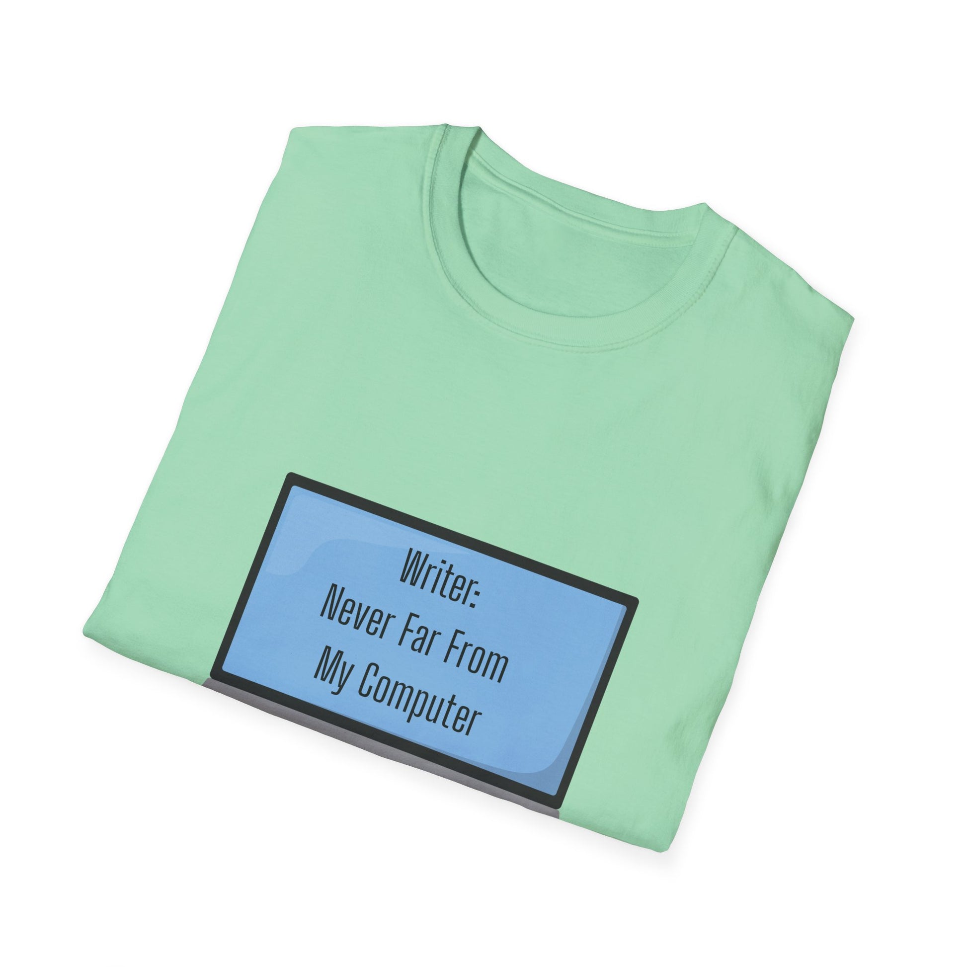 Writer's Unisex Softstyle T-Shirt - Perfect Gift for Authors, Comfortable Reading Tee, Quote Tee, Creative Writing Shirt