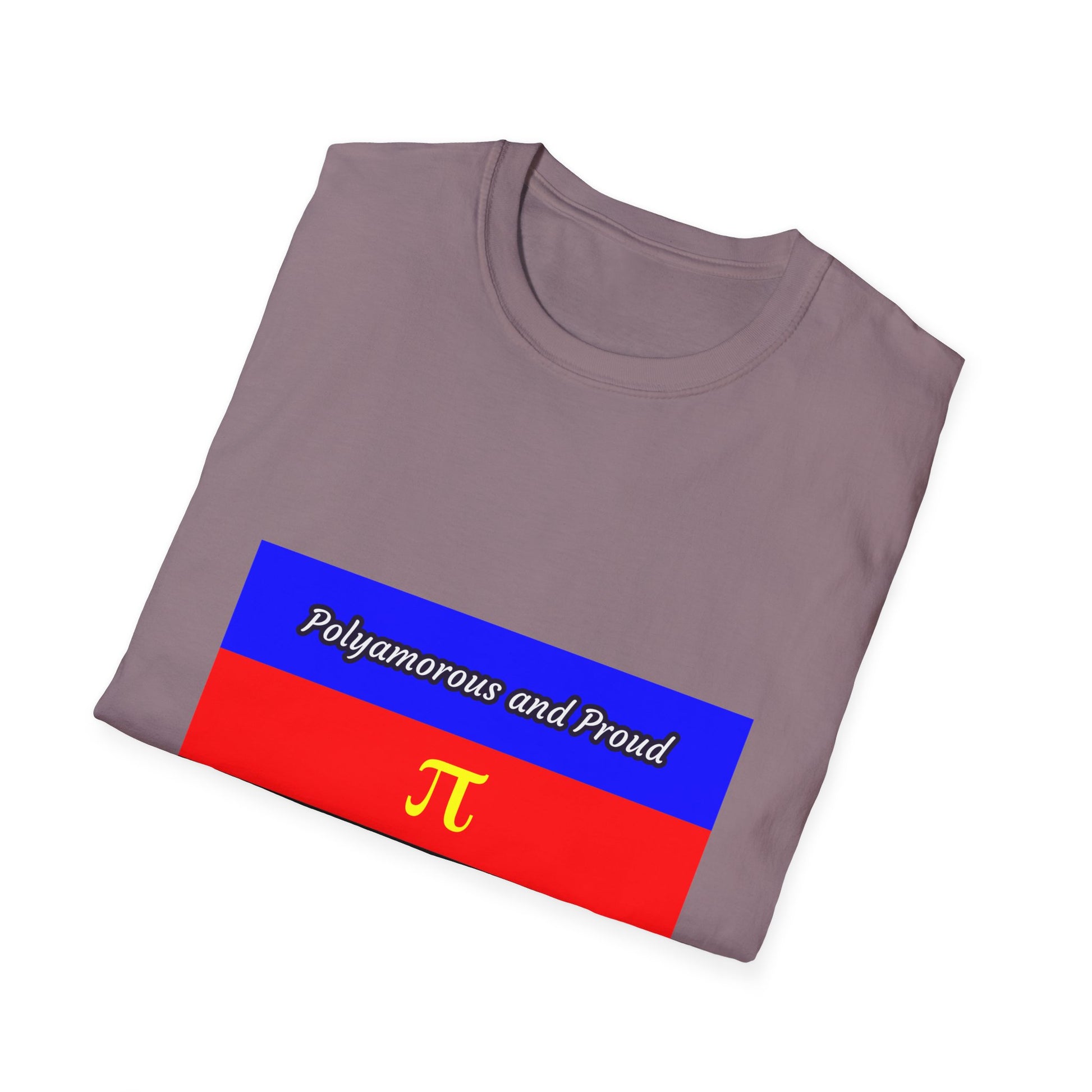 Polyamorous Pride T-Shirt, Unisex Tee for LGBTQ+, Casual Wear, Friendship Gift, Pride Month Apparel, Festival Shirt
