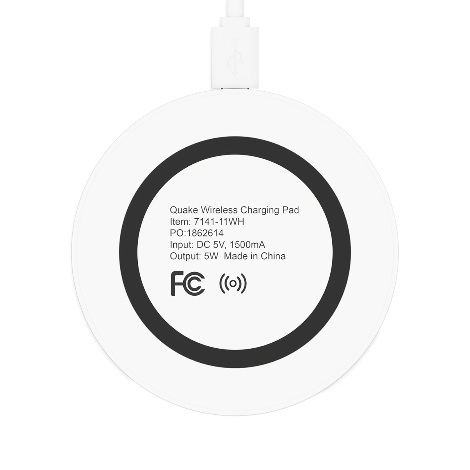Wireless Charging Pad for Writers, Desk Organizer Decor, Tech Gift, Office Essentials, Laptop Lover Accessory