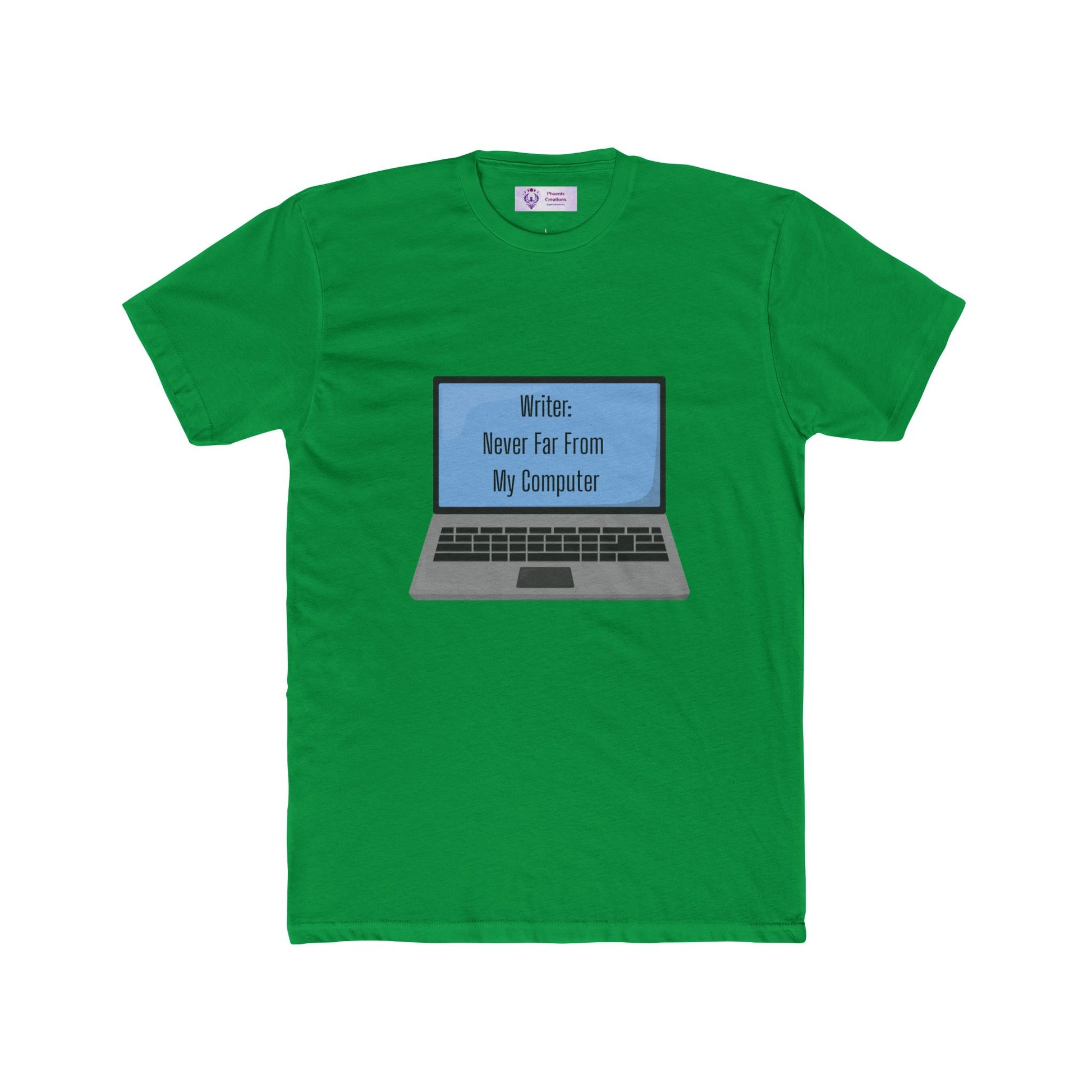 Writer Quote Unisex Cotton Crew Tee, Creative Gift, Literary Humor Shirt, Personalized Writer's Apparel, Comfortable Everyday Tee