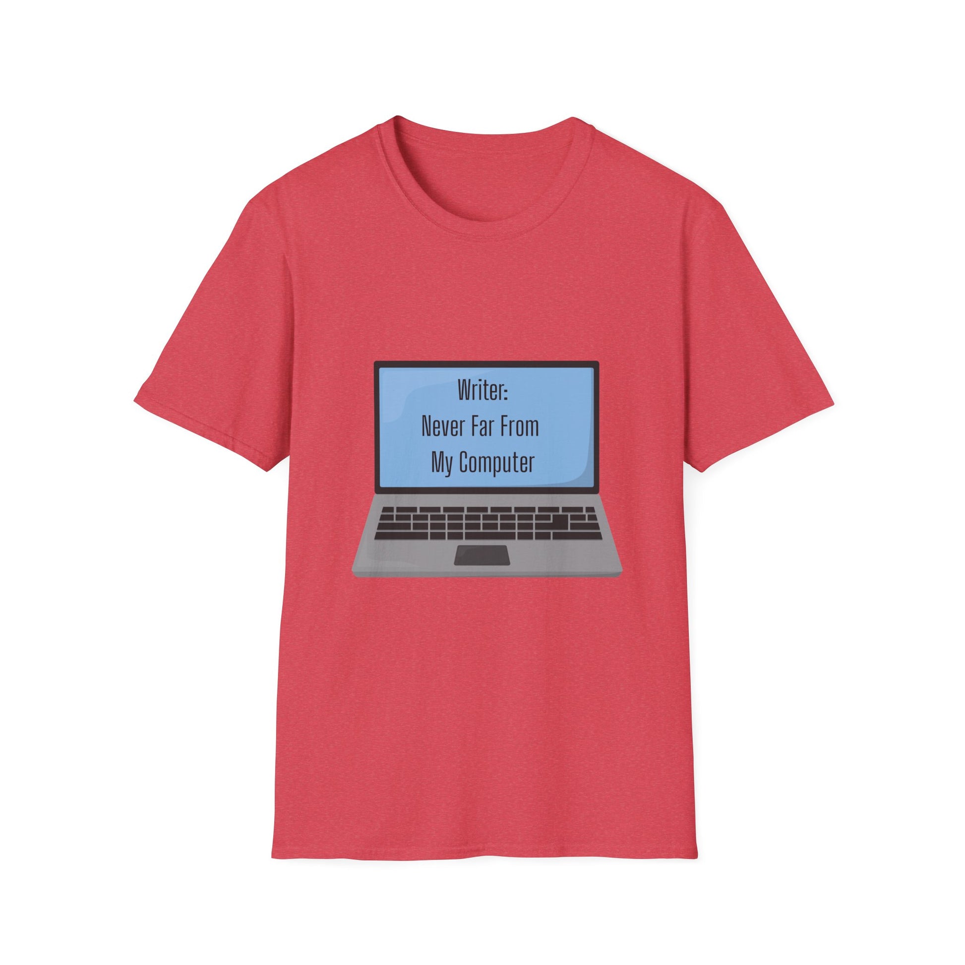 Writer's Unisex Softstyle T-Shirt - Perfect Gift for Authors, Comfortable Reading Tee, Quote Tee, Creative Writing Shirt