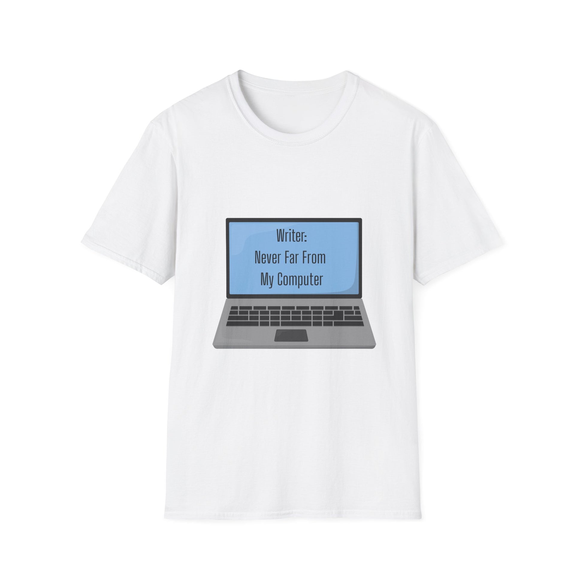 Writer's Unisex Softstyle T-Shirt - Perfect Gift for Authors, Comfortable Reading Tee, Quote Tee, Creative Writing Shirt