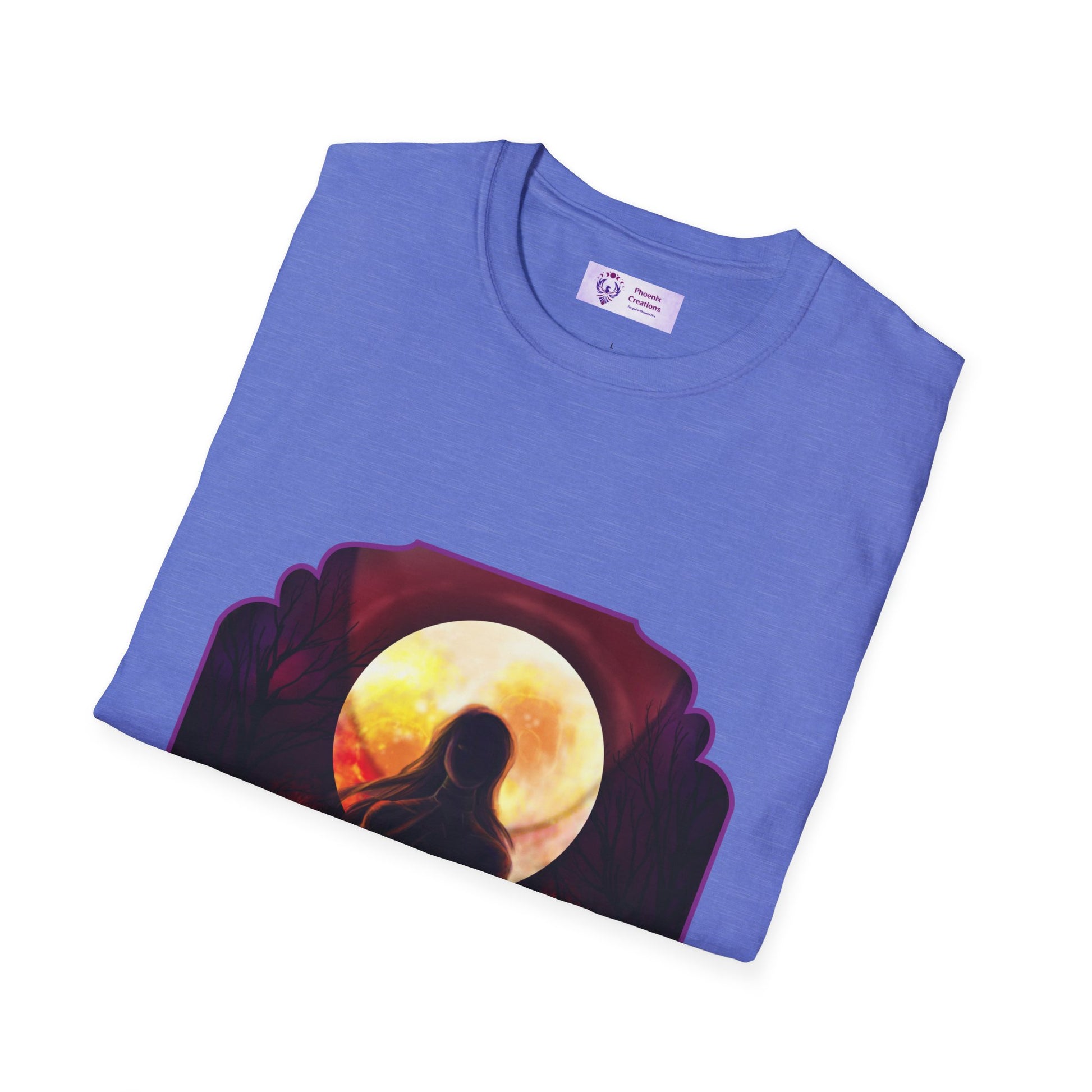 Mystical Sunset Unisex T-Shirt | Comfortable Casual Wear, Gifts for Nature Lovers, Summer Vibes, Relaxing Apparel, Eco-Friendly Fashion