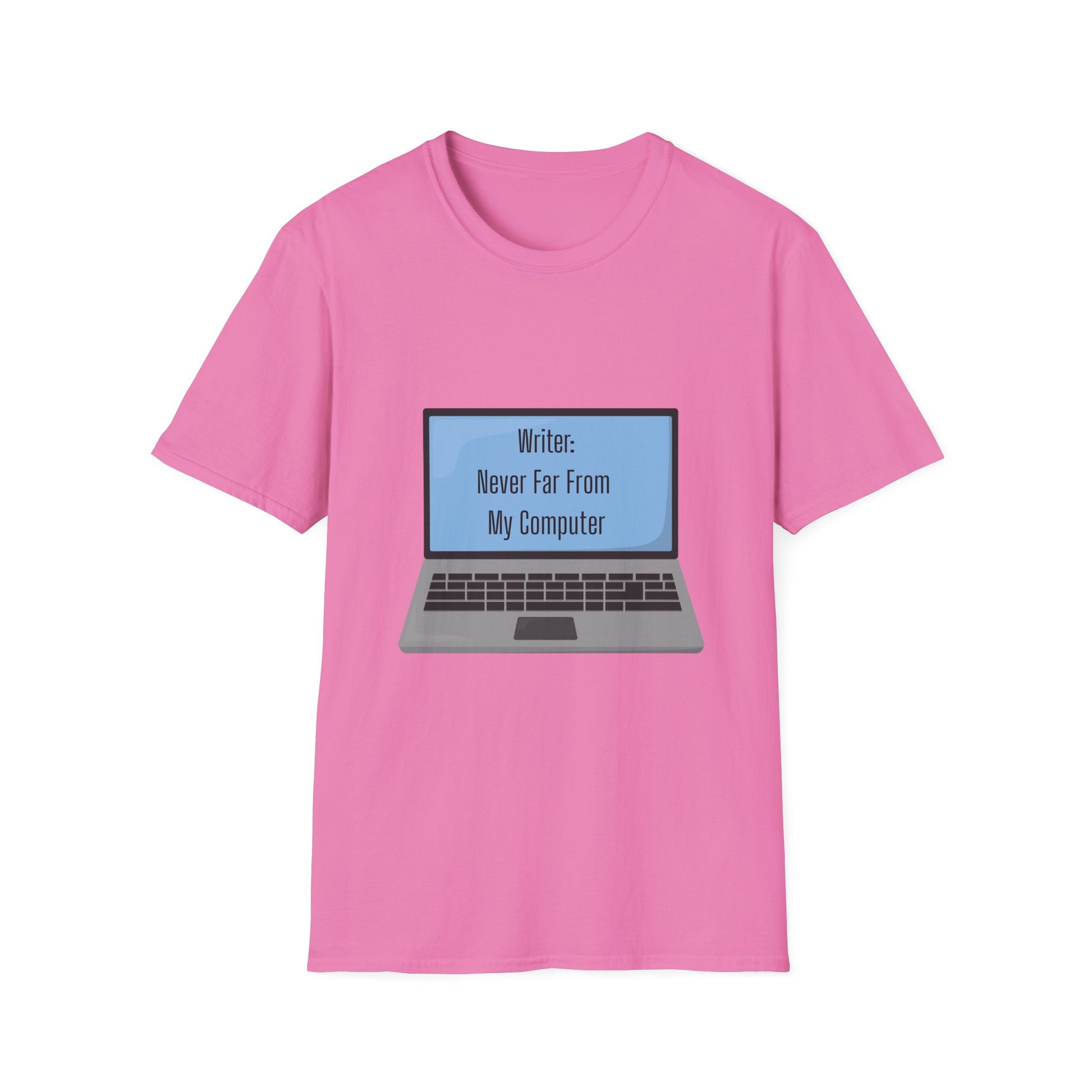 Writer's Unisex Softstyle T-Shirt - Perfect Gift for Authors, Comfortable Reading Tee, Quote Tee, Creative Writing Shirt