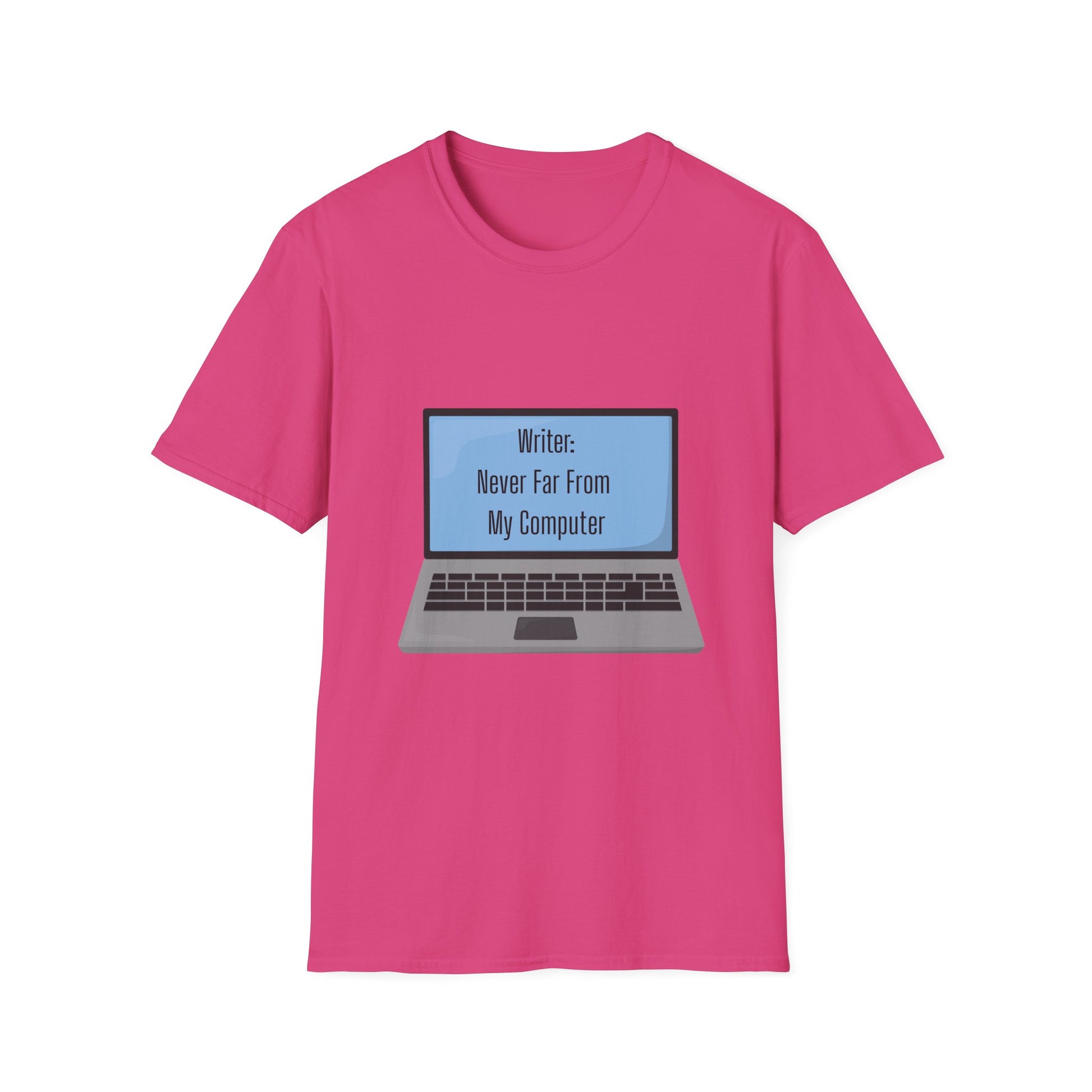 Writer's Unisex Softstyle T-Shirt - Perfect Gift for Authors, Comfortable Reading Tee, Quote Tee, Creative Writing Shirt