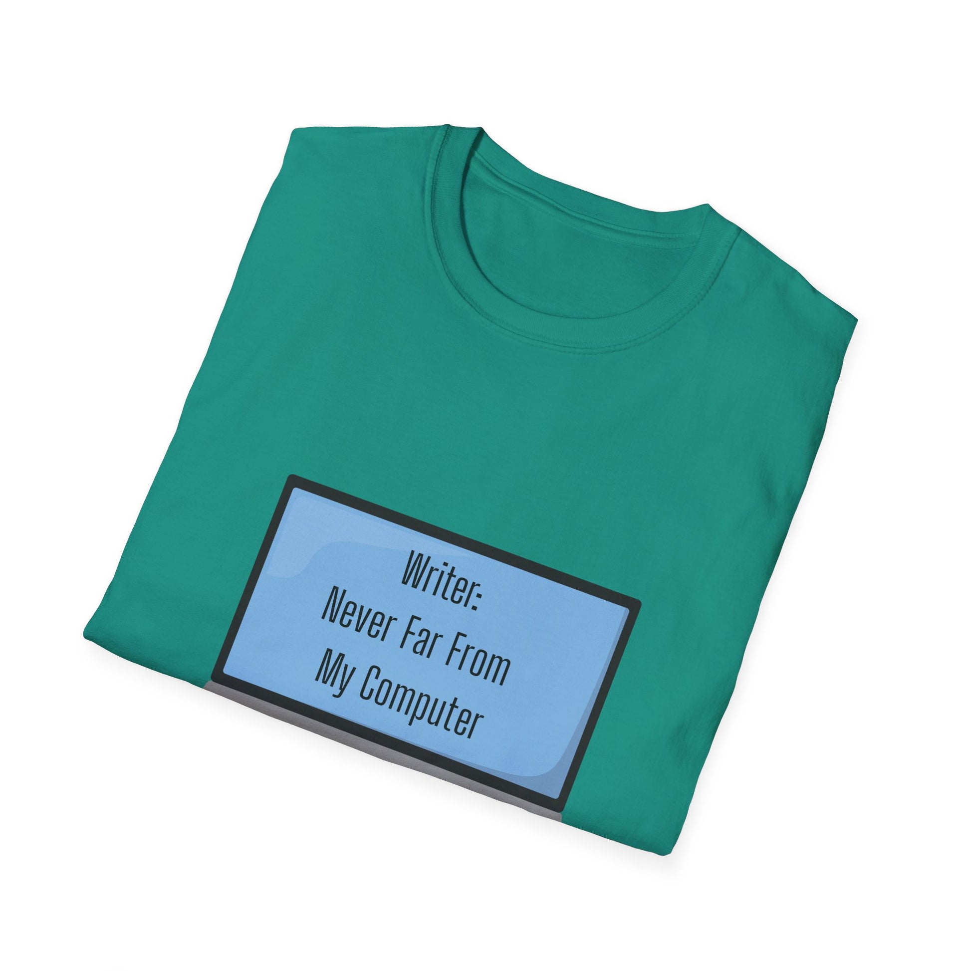 Writer's Unisex Softstyle T-Shirt - Perfect Gift for Authors, Comfortable Reading Tee, Quote Tee, Creative Writing Shirt
