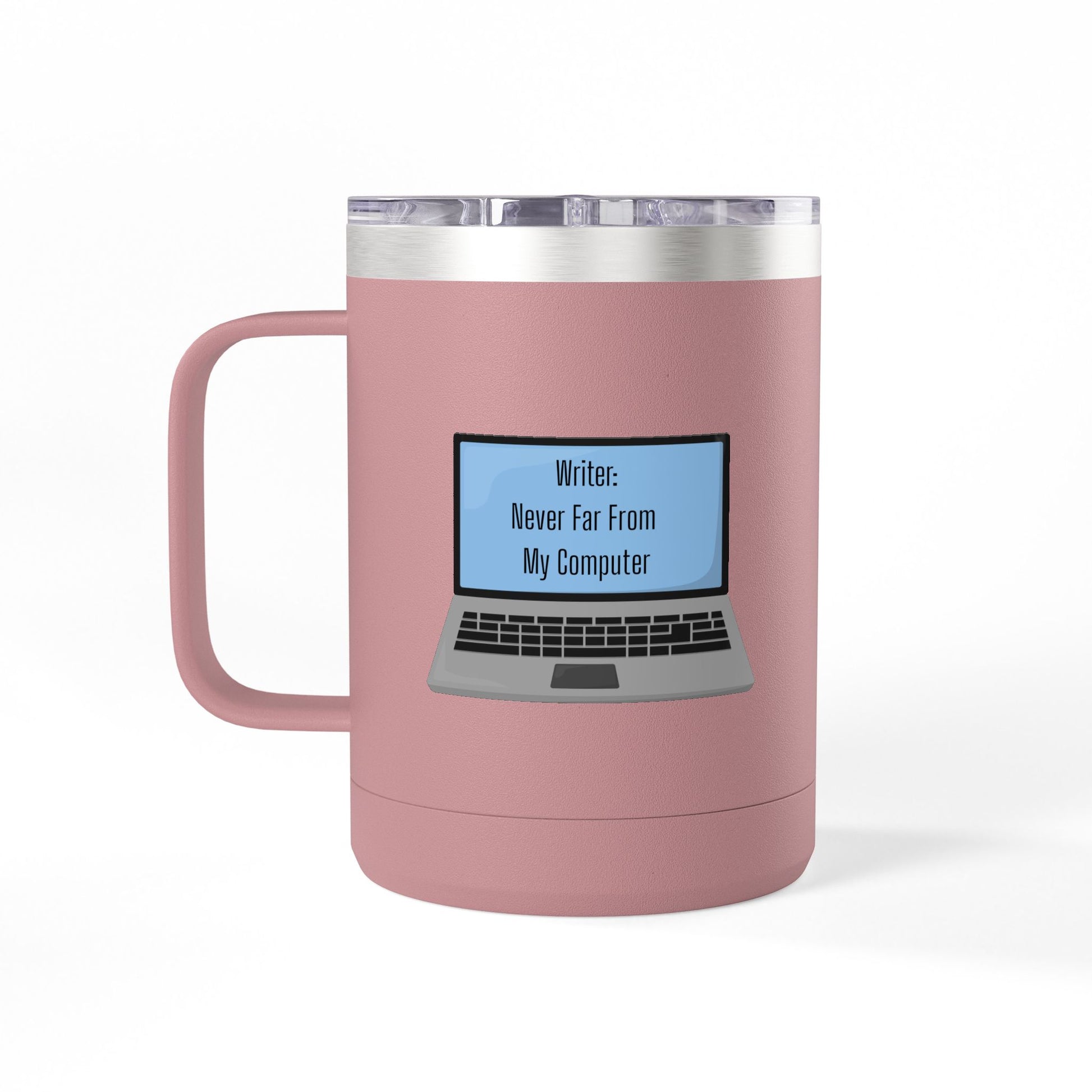 Writer's Coffee Mug Tumbler, 15oz - Perfect Gift for Writers, Creative Professionals, Work From Home, and Gifts for Authors
