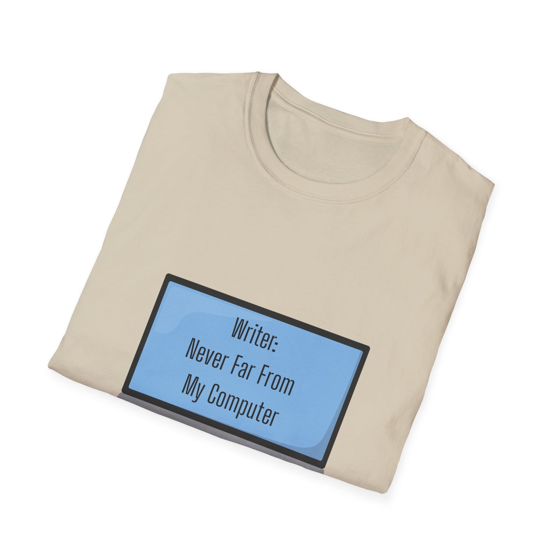Writer's Unisex Softstyle T-Shirt - Perfect Gift for Authors, Comfortable Reading Tee, Quote Tee, Creative Writing Shirt