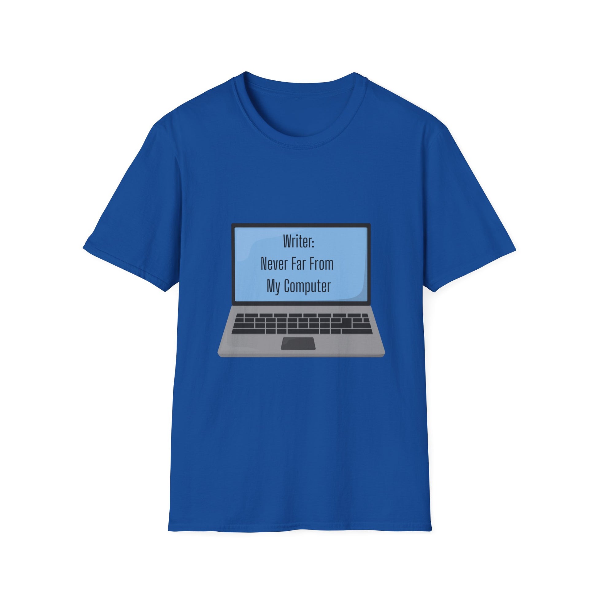 Writer's Unisex Softstyle T-Shirt - Perfect Gift for Authors, Comfortable Reading Tee, Quote Tee, Creative Writing Shirt