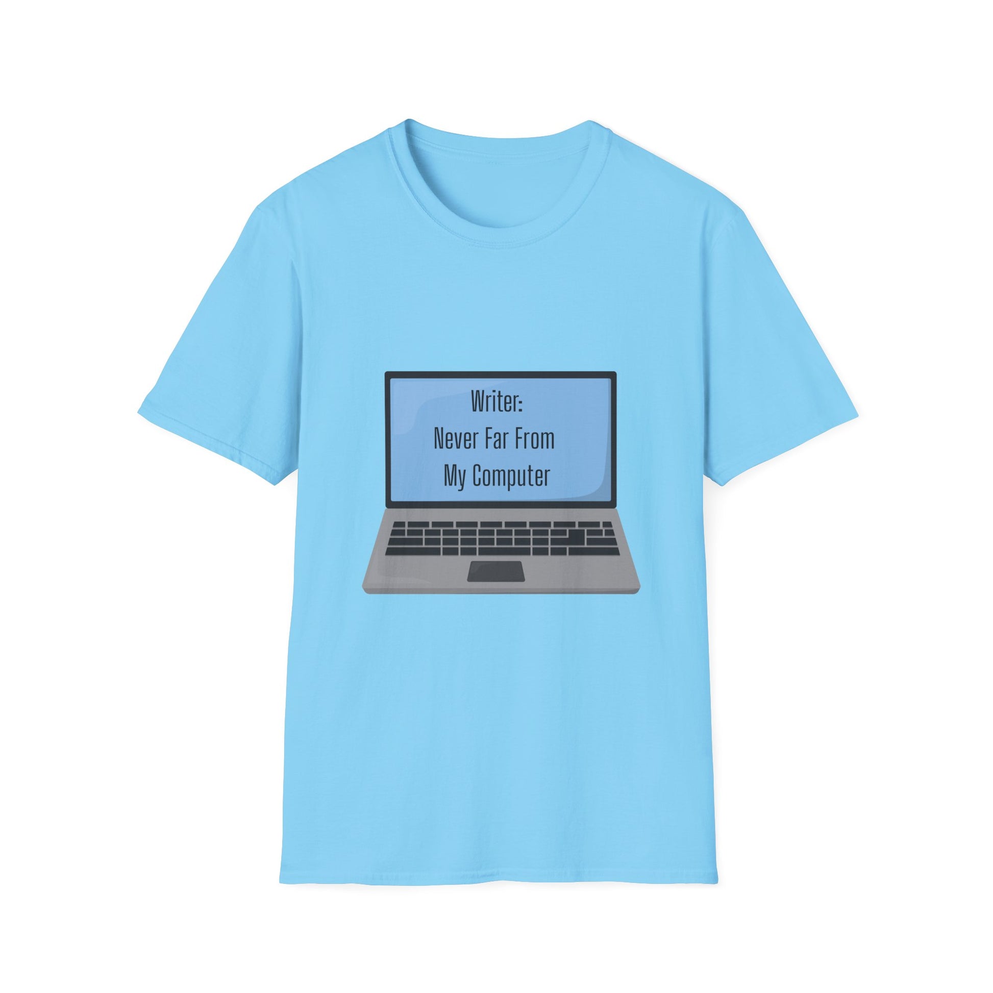 Writer's Unisex Softstyle T-Shirt - Perfect Gift for Authors, Comfortable Reading Tee, Quote Tee, Creative Writing Shirt