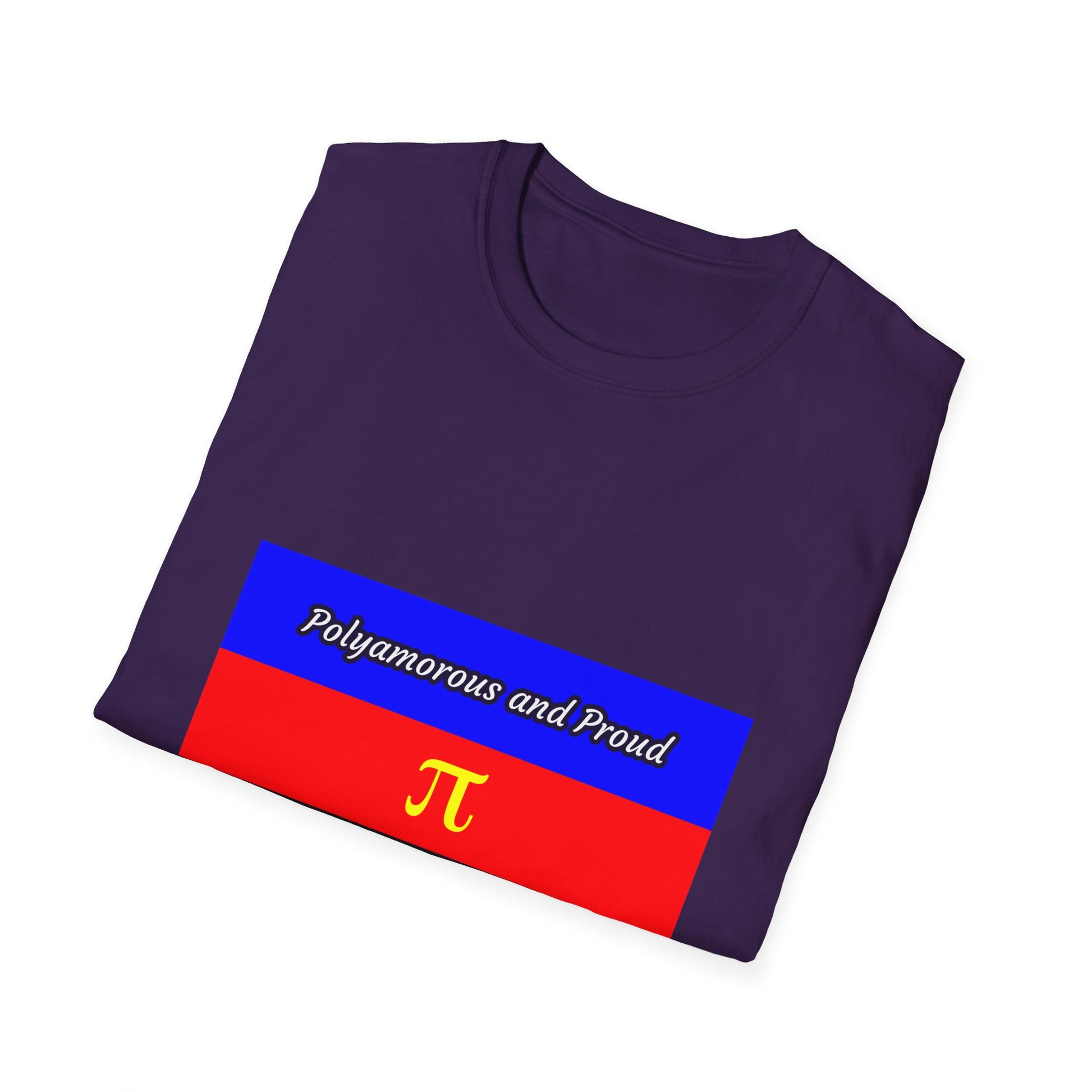 Polyamorous Pride T-Shirt, Unisex Tee for LGBTQ+, Casual Wear, Friendship Gift, Pride Month Apparel, Festival Shirt