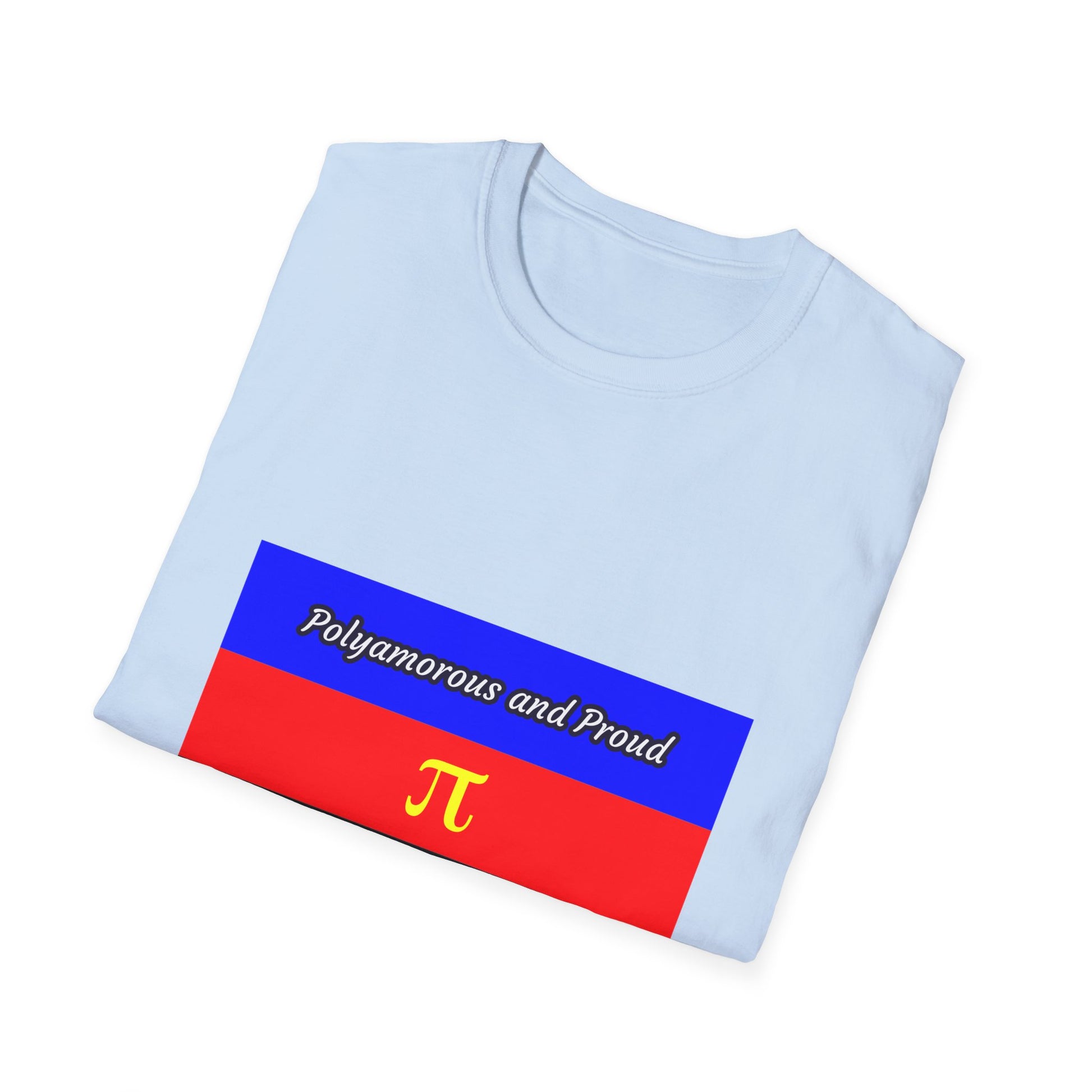 Polyamorous Pride T-Shirt, Unisex Tee for LGBTQ+, Casual Wear, Friendship Gift, Pride Month Apparel, Festival Shirt