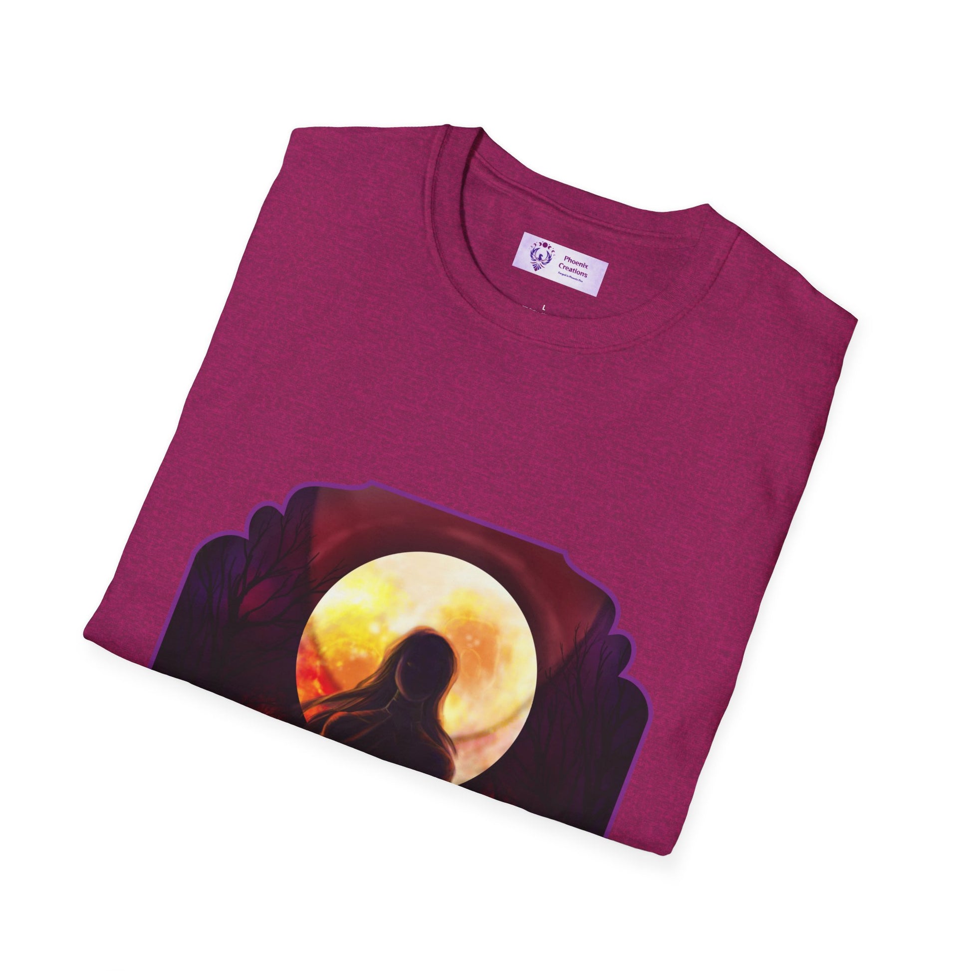 Mystical Sunset Unisex T-Shirt | Comfortable Casual Wear, Gifts for Nature Lovers, Summer Vibes, Relaxing Apparel, Eco-Friendly Fashion