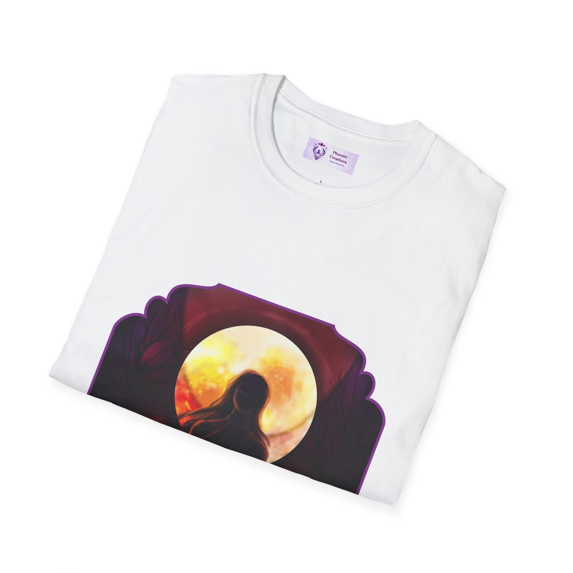 Mystical Sunset Unisex T-Shirt | Comfortable Casual Wear, Gifts for Nature Lovers, Summer Vibes, Relaxing Apparel, Eco-Friendly Fashion