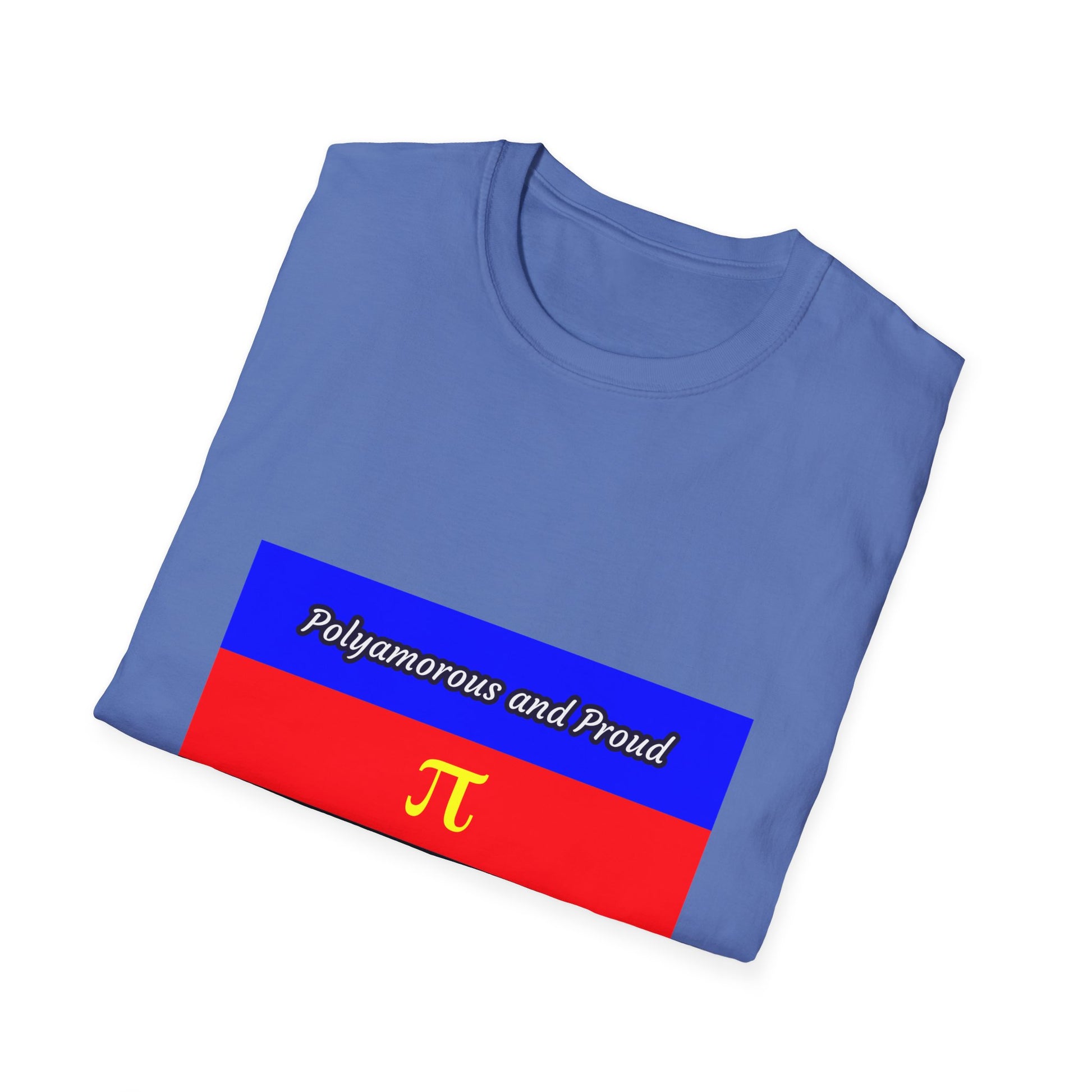 Polyamorous Pride T-Shirt, Unisex Tee for LGBTQ+, Casual Wear, Friendship Gift, Pride Month Apparel, Festival Shirt
