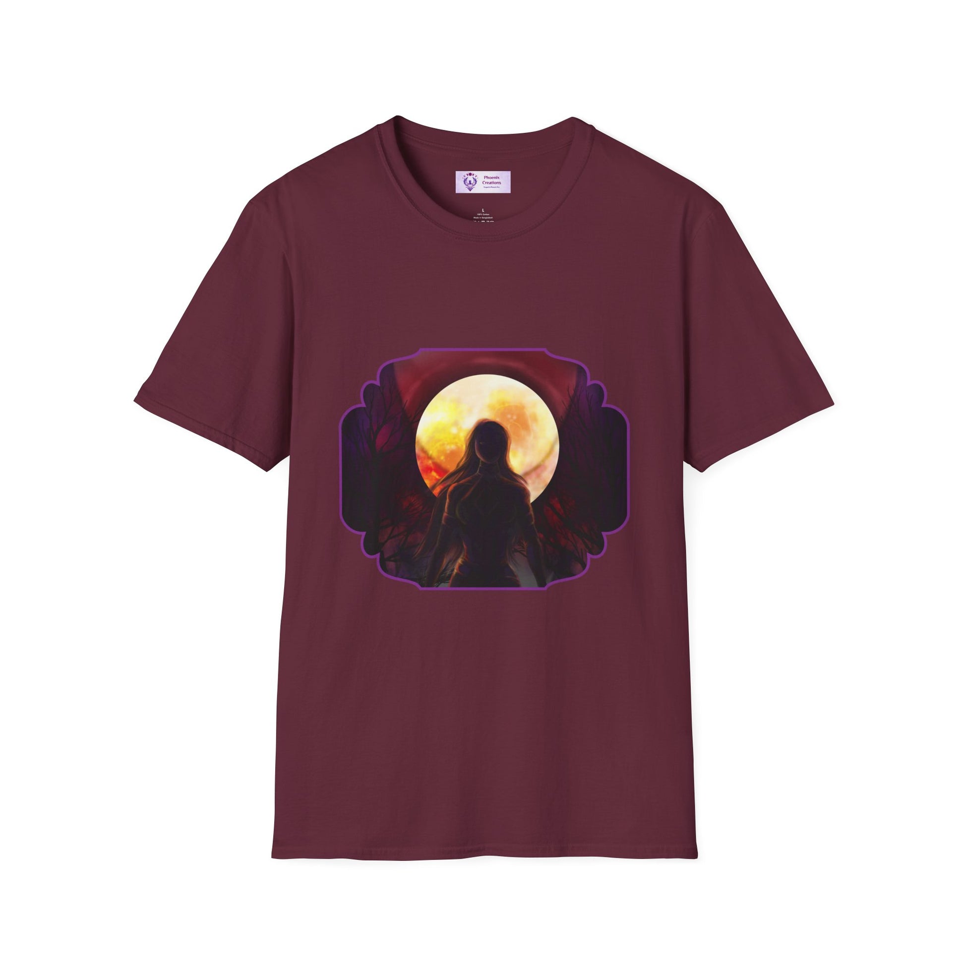 Mystical Sunset Unisex T-Shirt | Comfortable Casual Wear, Gifts for Nature Lovers, Summer Vibes, Relaxing Apparel, Eco-Friendly Fashion