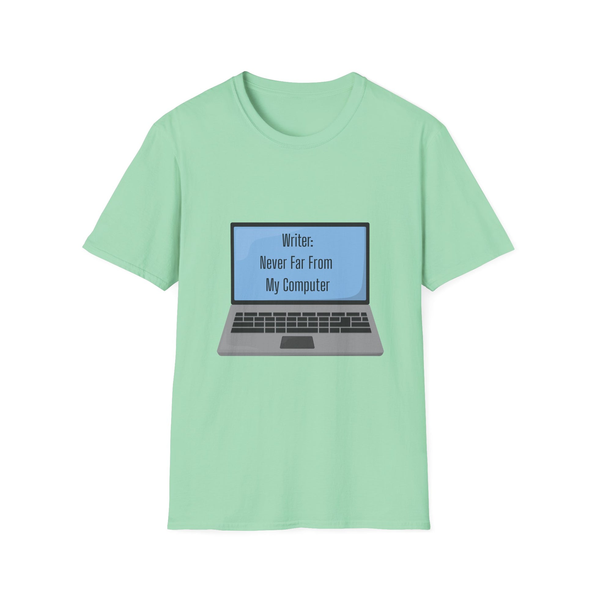 Writer's Unisex Softstyle T-Shirt - Perfect Gift for Authors, Comfortable Reading Tee, Quote Tee, Creative Writing Shirt
