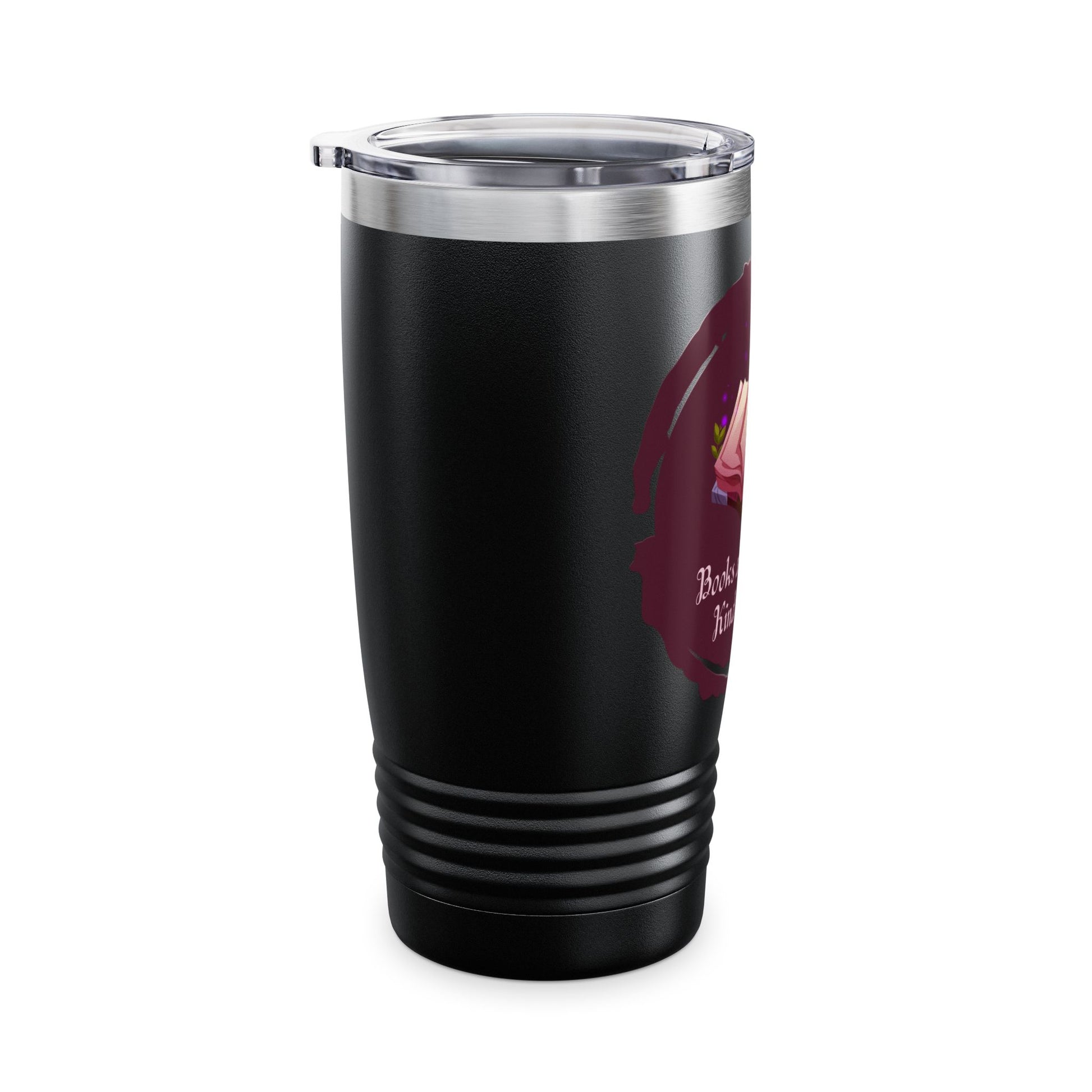 Books Are Magic Tumbler, 20oz Travel Mug, Gift for Book Lovers, Literary Gift, Drinkware for Readers, Personalized Coffee Tumbler