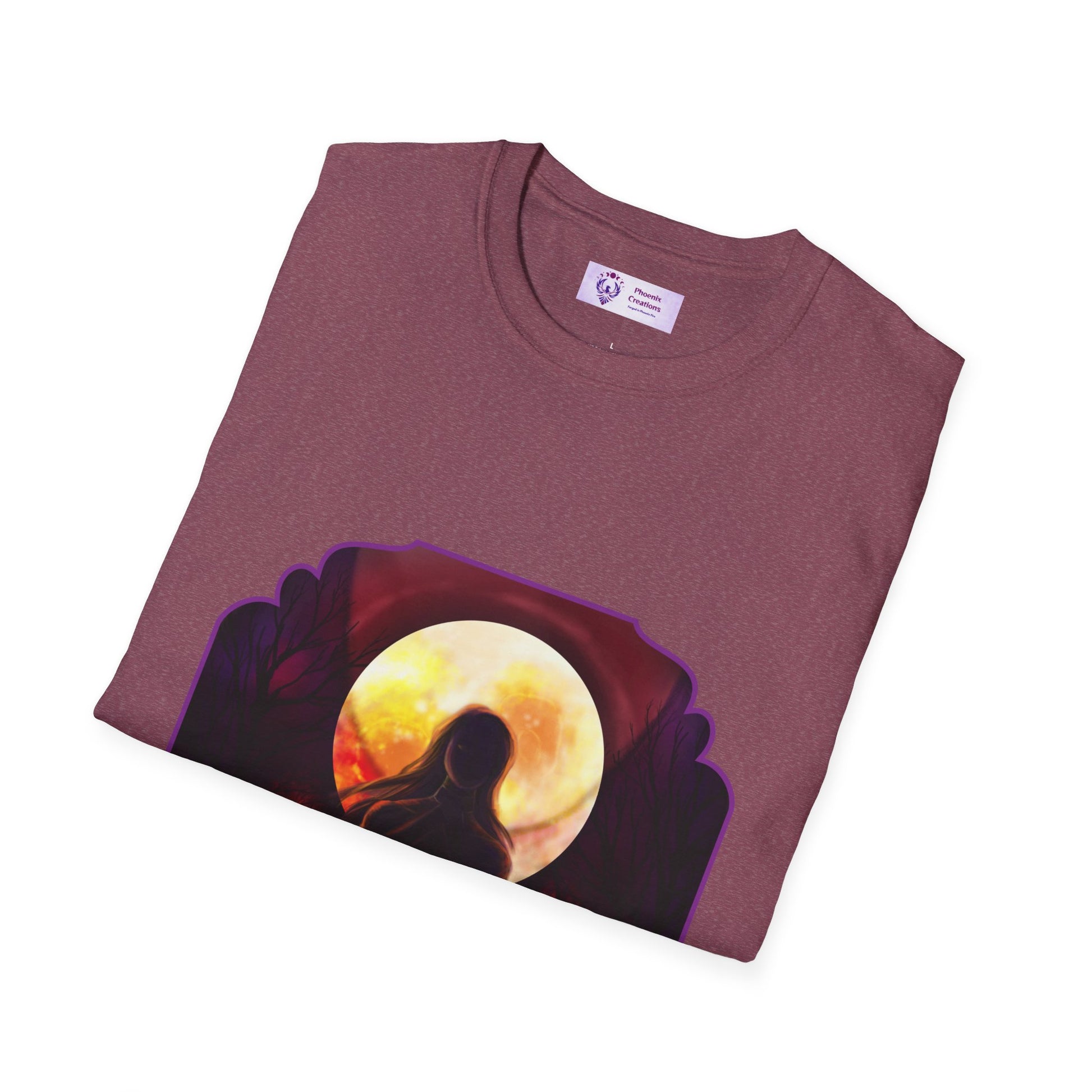 Mystical Sunset Unisex T-Shirt | Comfortable Casual Wear, Gifts for Nature Lovers, Summer Vibes, Relaxing Apparel, Eco-Friendly Fashion