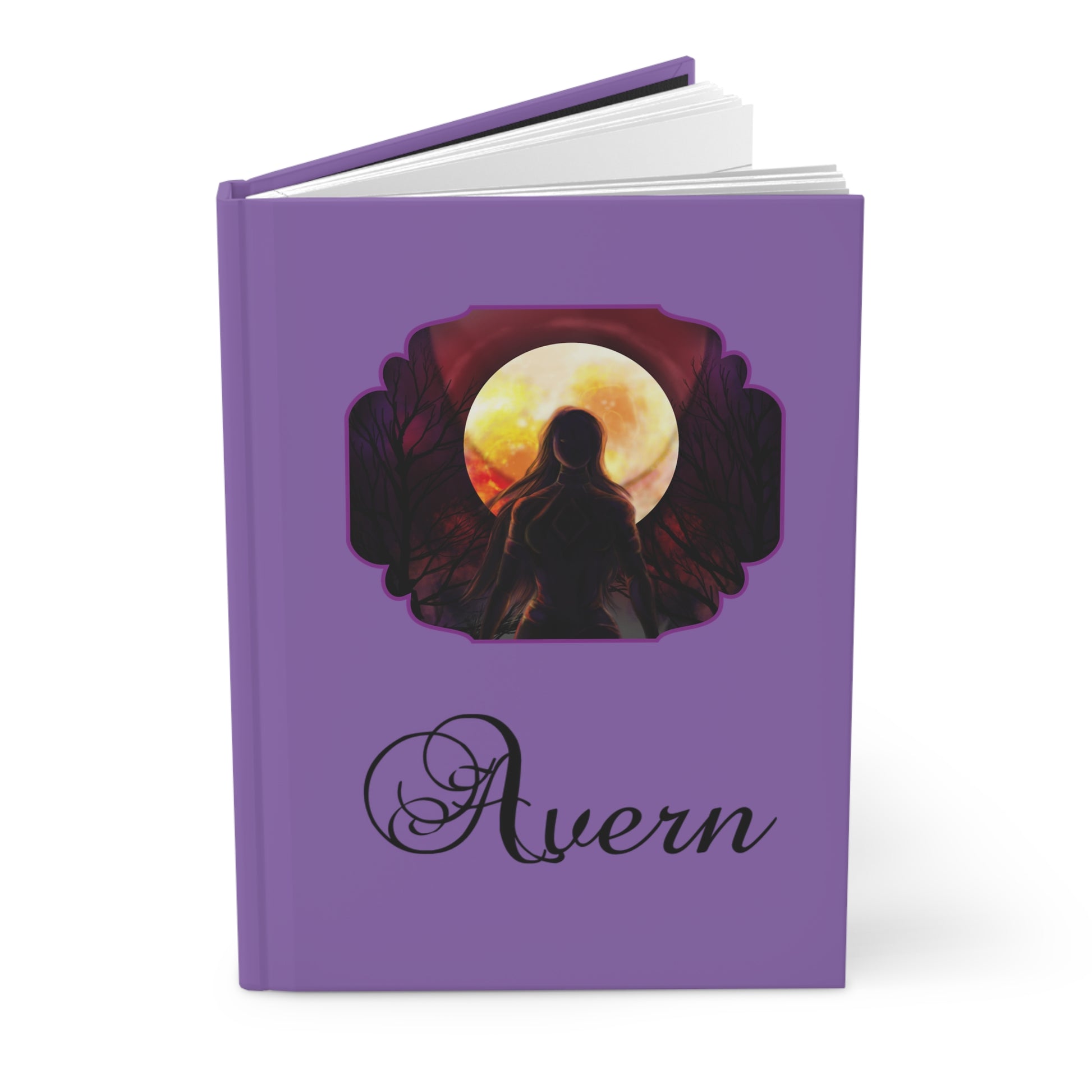Mystical Hardcover Journal, Aesthetic Writing Notebook, Inspirational Gift for Creatives, Journal for Dreamers, Writing Diary