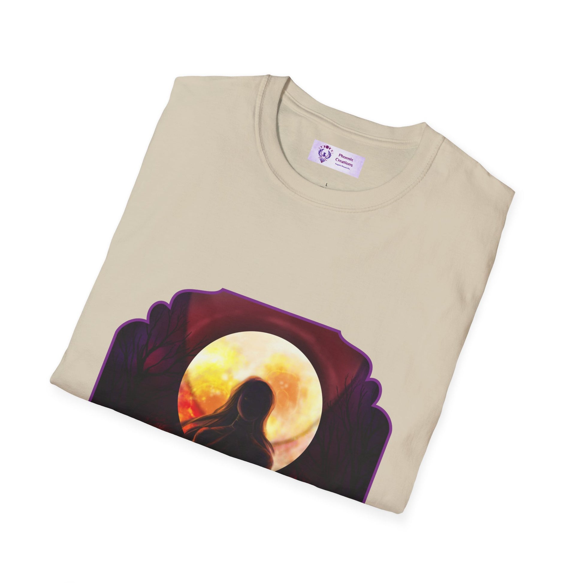 Mystical Sunset Unisex T-Shirt | Comfortable Casual Wear, Gifts for Nature Lovers, Summer Vibes, Relaxing Apparel, Eco-Friendly Fashion