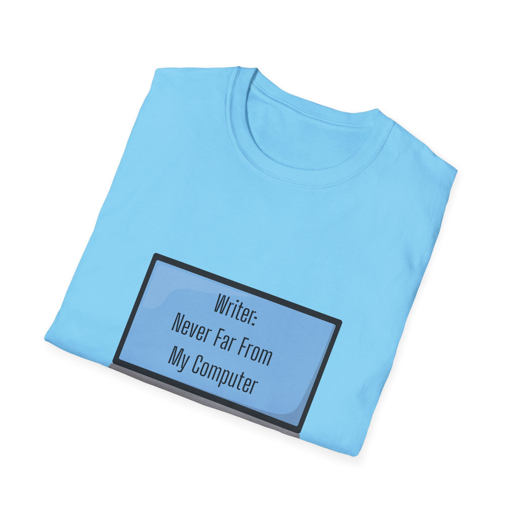 Writer's Unisex Softstyle T-Shirt - Perfect Gift for Authors, Comfortable Reading Tee, Quote Tee, Creative Writing Shirt