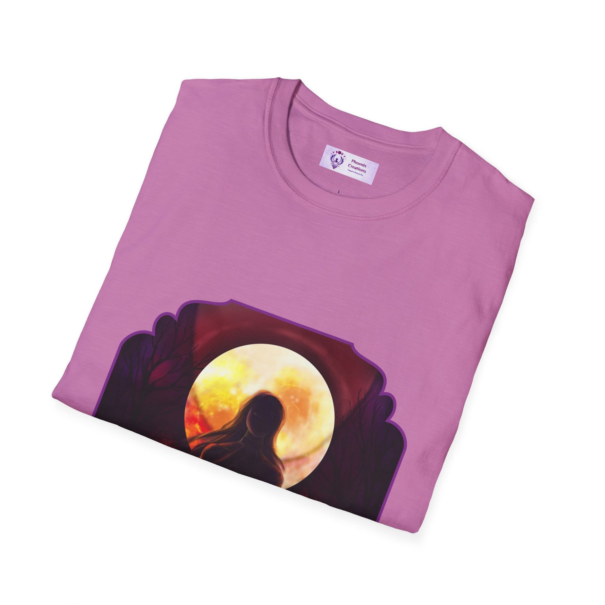 Mystical Sunset Unisex T-Shirt | Comfortable Casual Wear, Gifts for Nature Lovers, Summer Vibes, Relaxing Apparel, Eco-Friendly Fashion