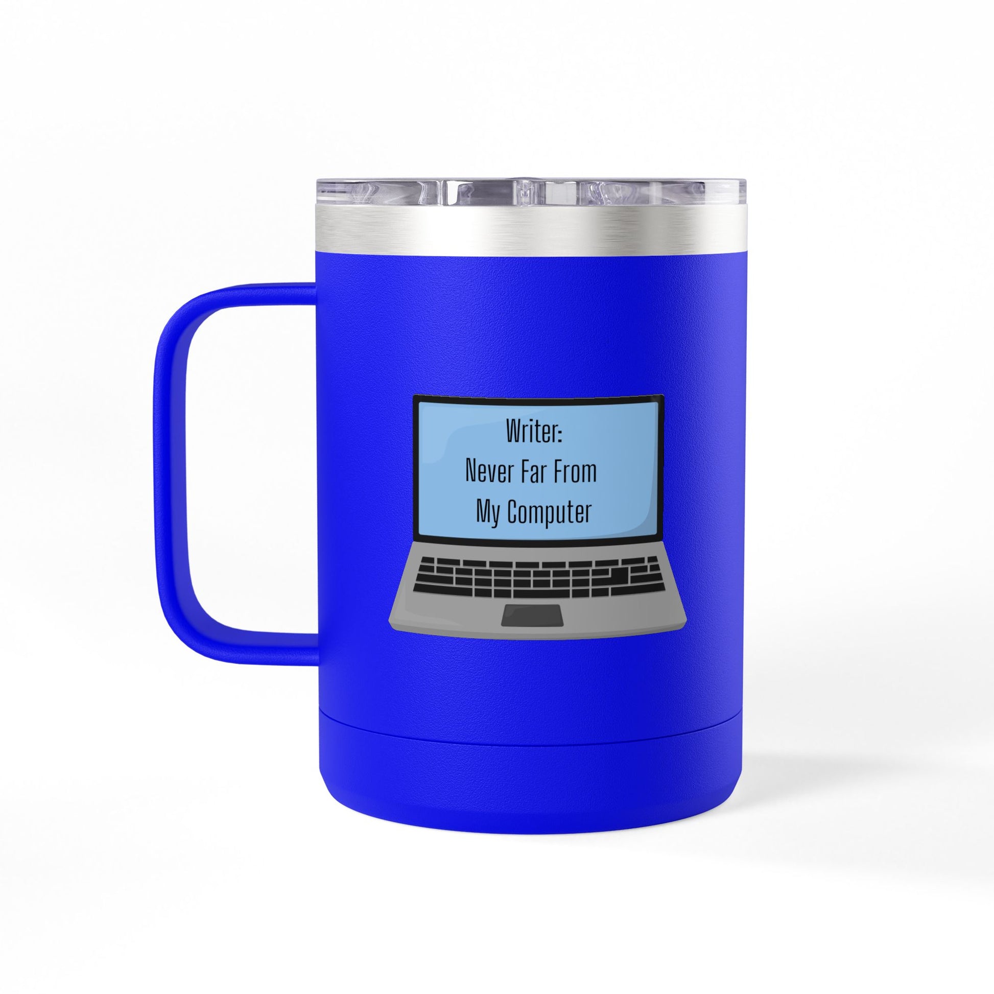 Writer's Coffee Mug Tumbler, 15oz - Perfect Gift for Writers, Creative Professionals, Work From Home, and Gifts for Authors