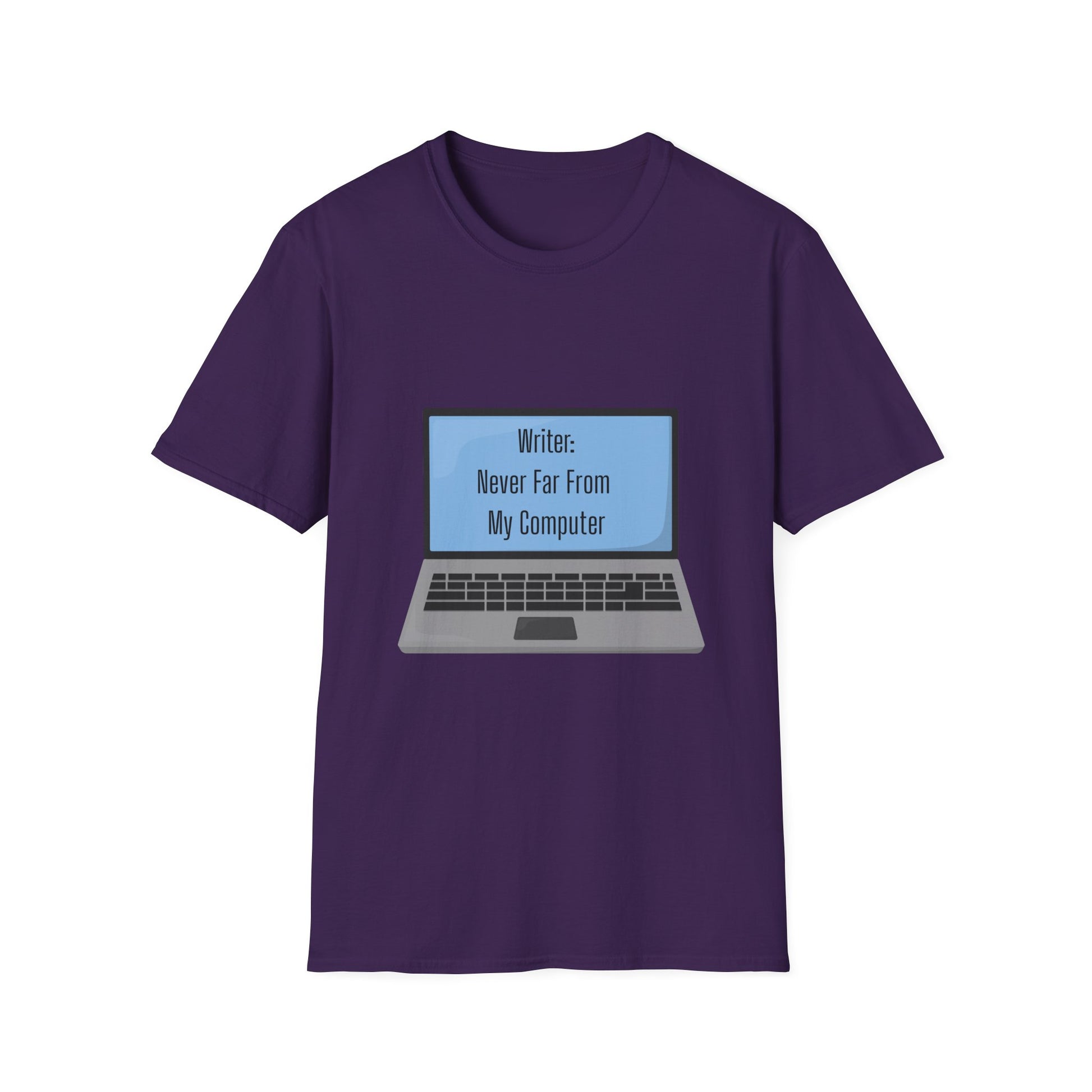 Writer's Unisex Softstyle T-Shirt - Perfect Gift for Authors, Comfortable Reading Tee, Quote Tee, Creative Writing Shirt