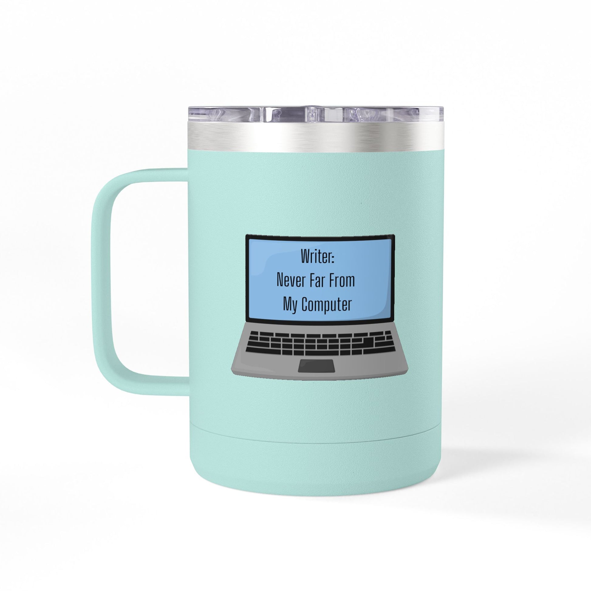 Writer's Coffee Mug Tumbler, 15oz - Perfect Gift for Writers, Creative Professionals, Work From Home, and Gifts for Authors
