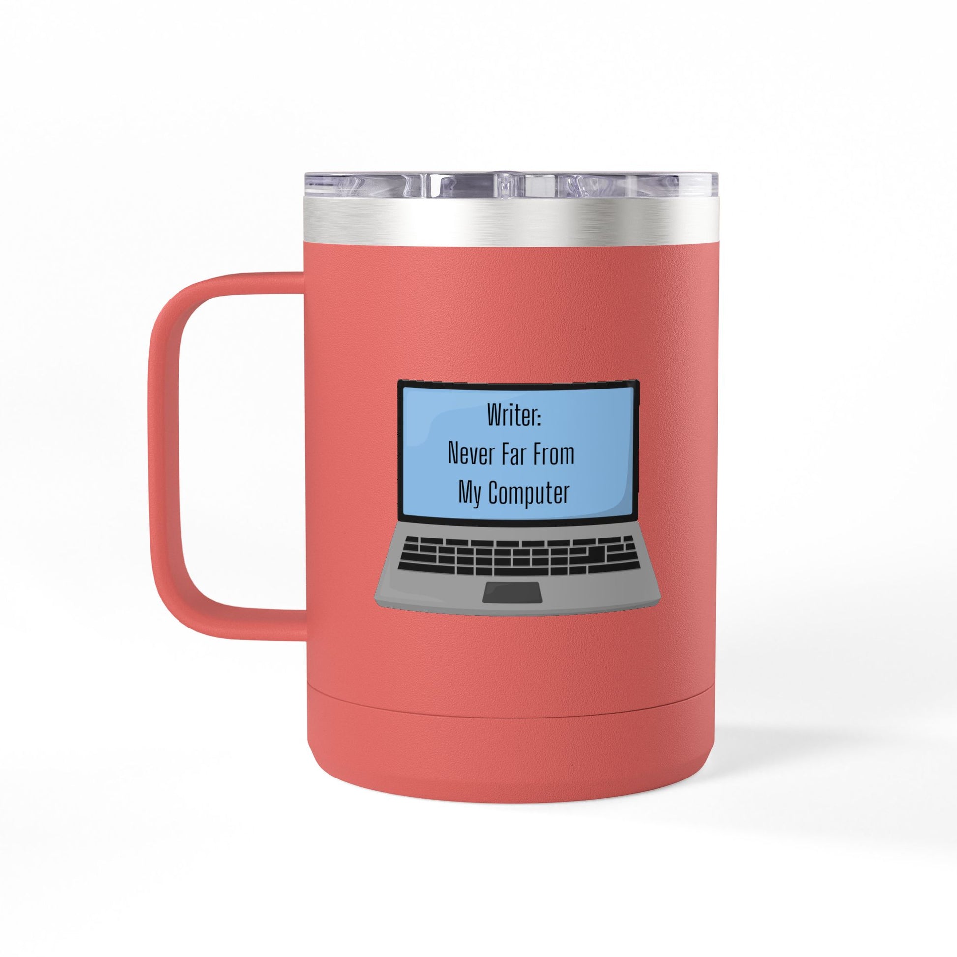Writer's Coffee Mug Tumbler, 15oz - Perfect Gift for Writers, Creative Professionals, Work From Home, and Gifts for Authors