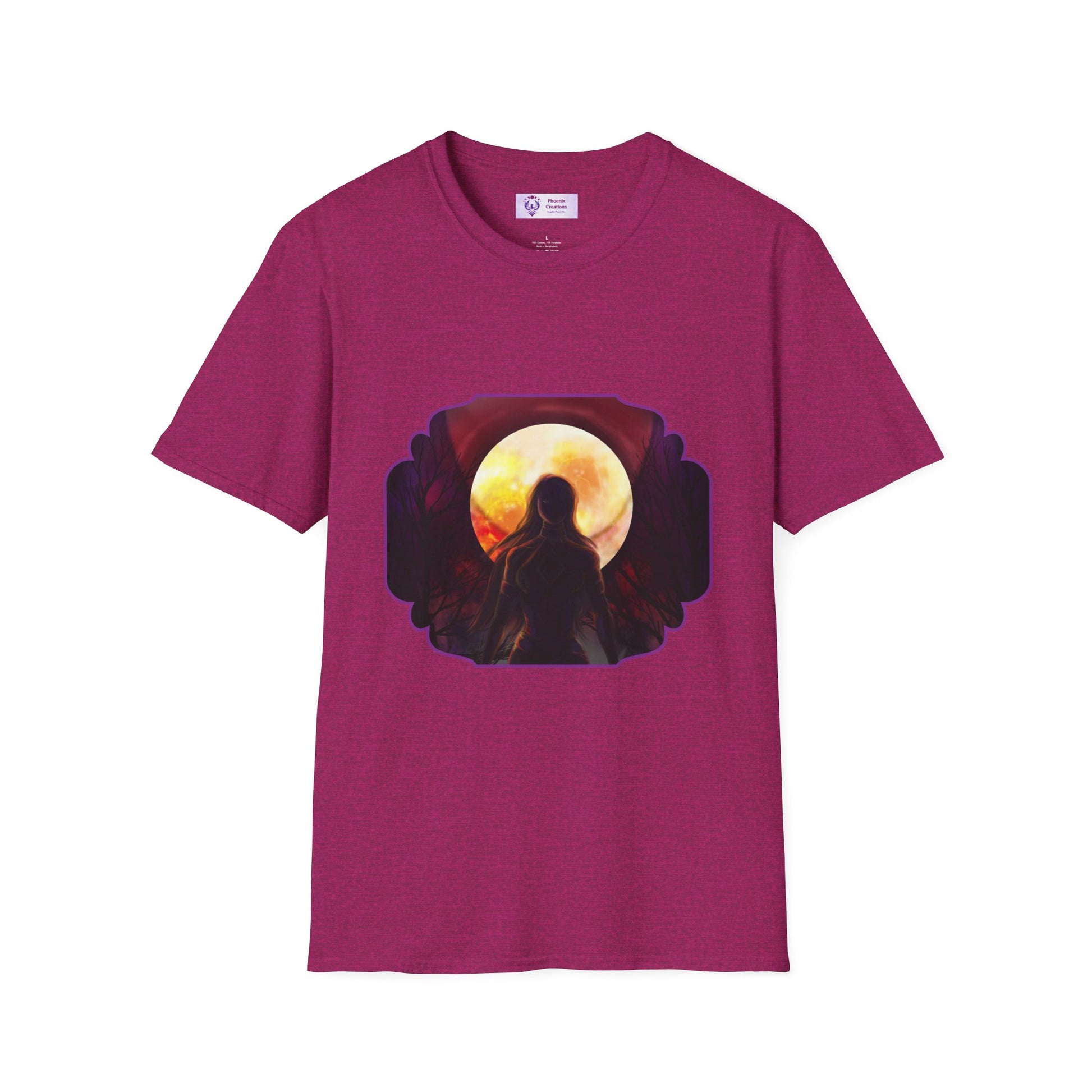 Mystical Sunset Unisex T-Shirt | Comfortable Casual Wear, Gifts for Nature Lovers, Summer Vibes, Relaxing Apparel, Eco-Friendly Fashion