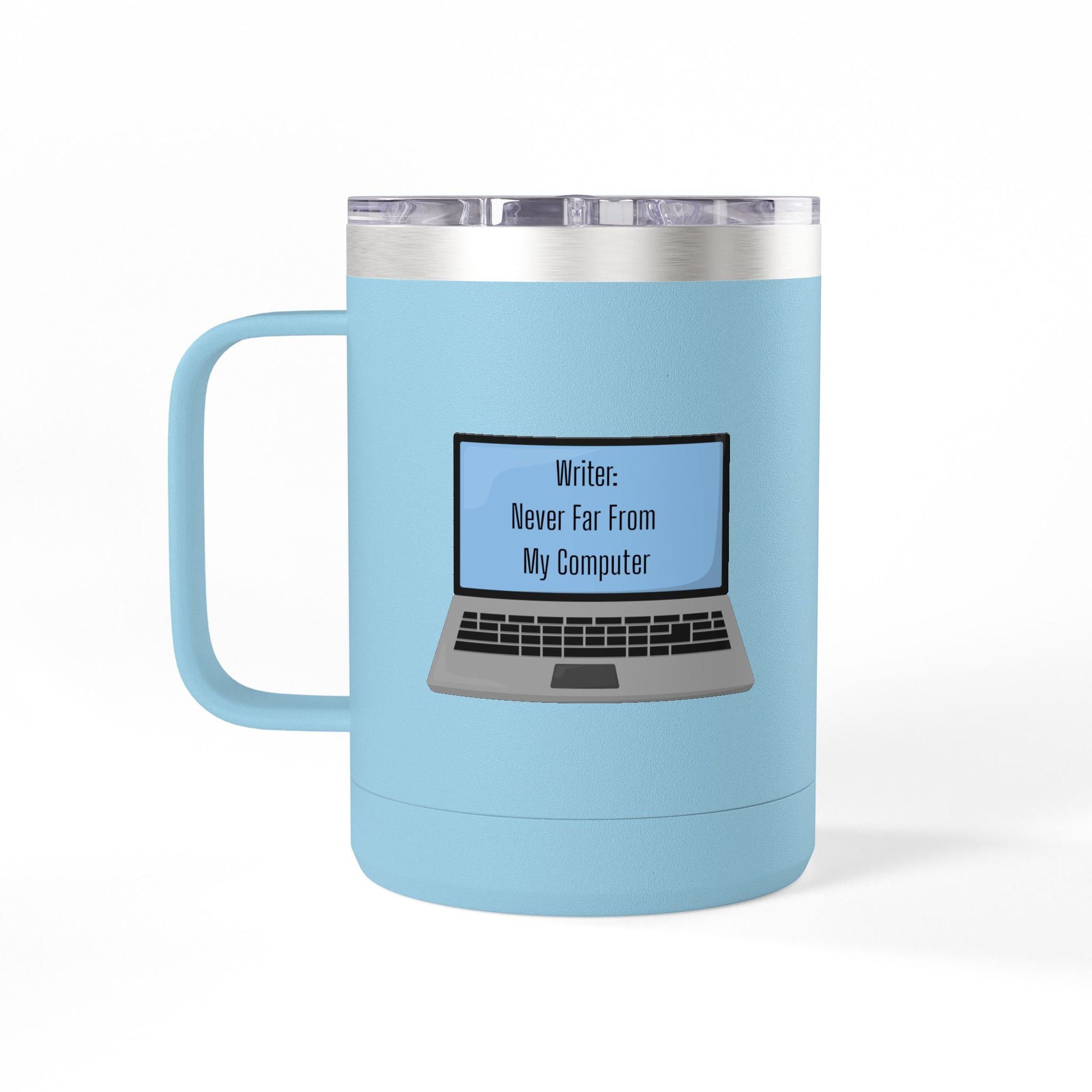 Writer's Coffee Mug Tumbler, 15oz - Perfect Gift for Writers, Creative Professionals, Work From Home, and Gifts for Authors