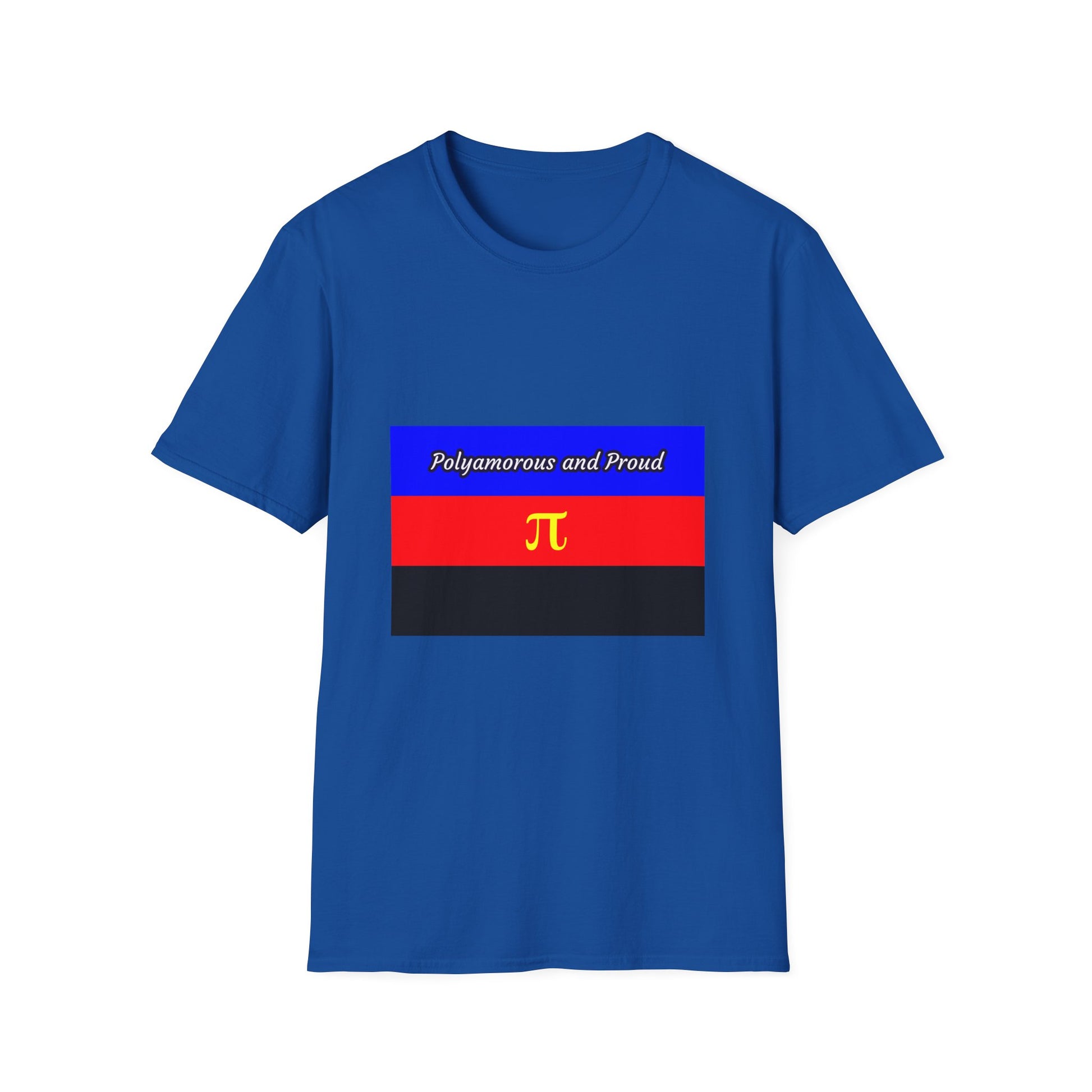 Polyamorous Pride T-Shirt, Unisex Tee for LGBTQ+, Casual Wear, Friendship Gift, Pride Month Apparel, Festival Shirt