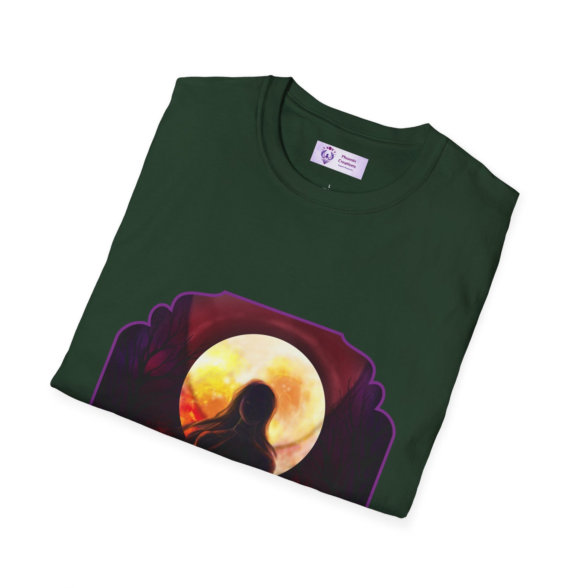 Mystical Sunset Unisex T-Shirt | Comfortable Casual Wear, Gifts for Nature Lovers, Summer Vibes, Relaxing Apparel, Eco-Friendly Fashion