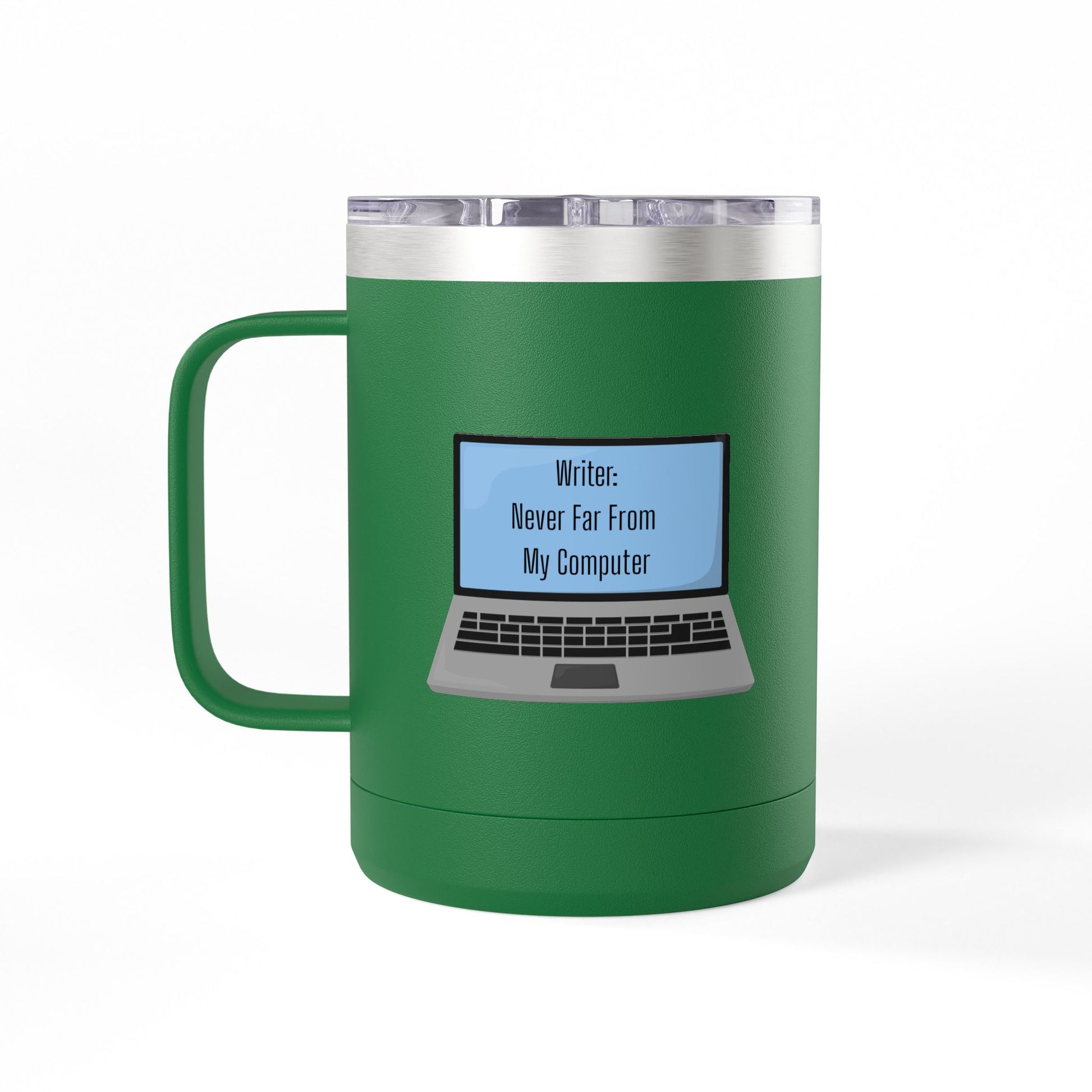 Writer's Coffee Mug Tumbler, 15oz - Perfect Gift for Writers, Creative Professionals, Work From Home, and Gifts for Authors