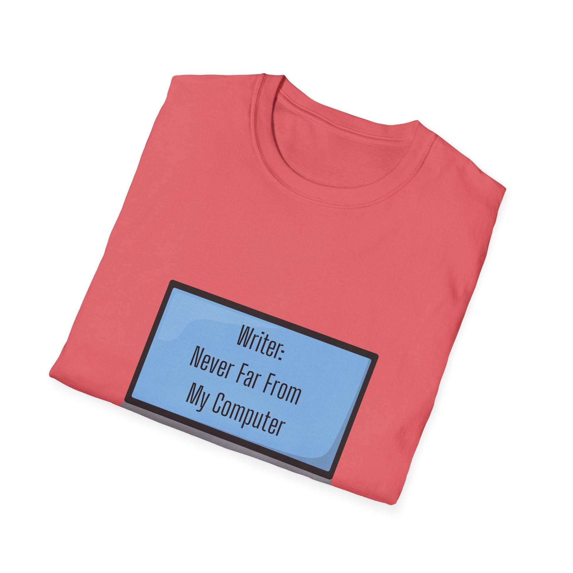 Writer's Unisex Softstyle T-Shirt - Perfect Gift for Authors, Comfortable Reading Tee, Quote Tee, Creative Writing Shirt